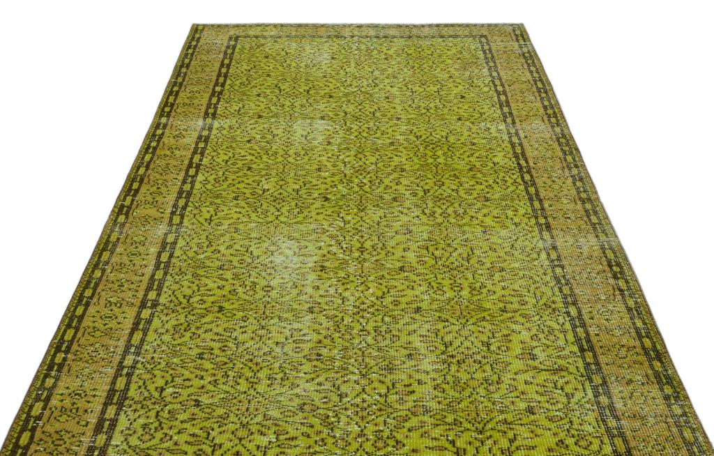 Apex Vintage Carpet Green 24237 163 x 278 cm