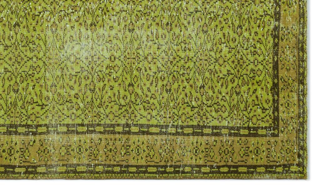 Apex Vintage Carpet Green 24237 163 x 278 cm
