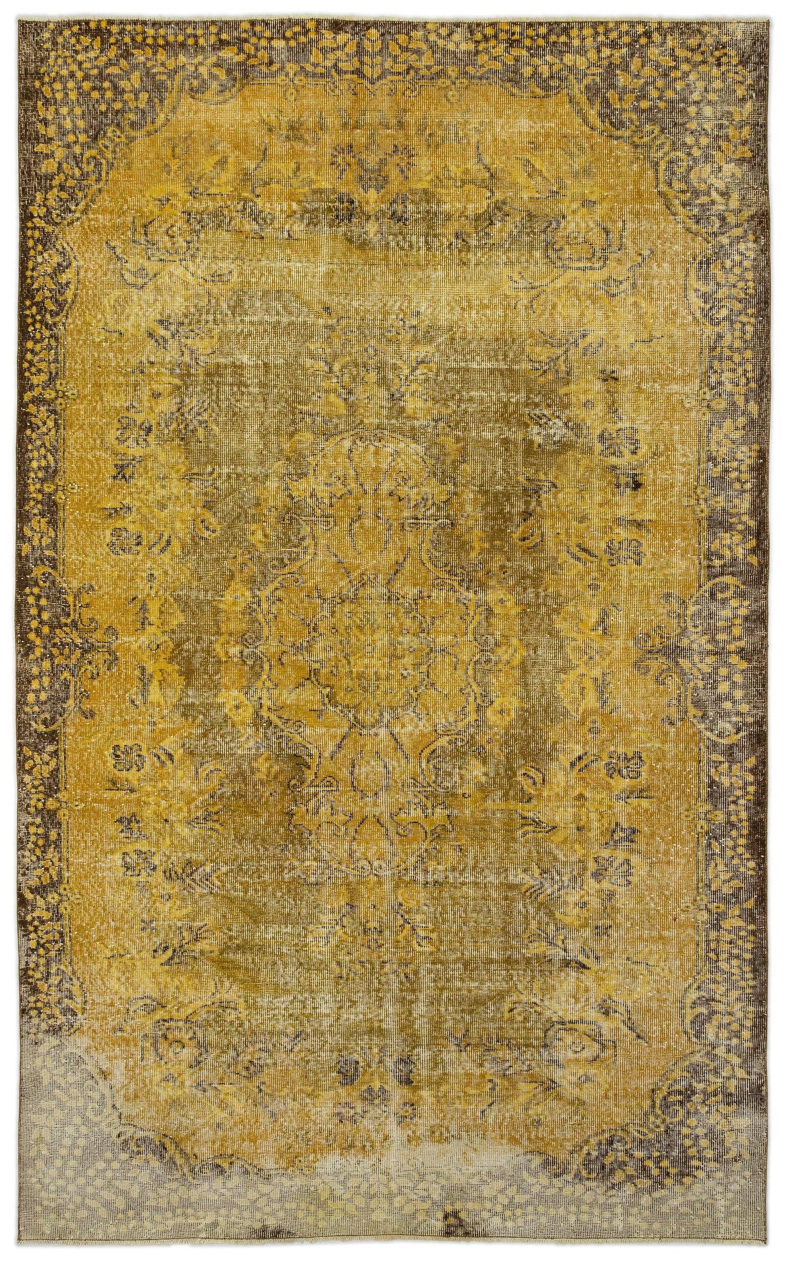 Apex Vintage Yellow 13622 187 cm X 310 cm