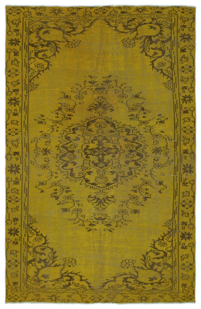 Apex Vintage Yellow 22801 176 cm X 273 cm