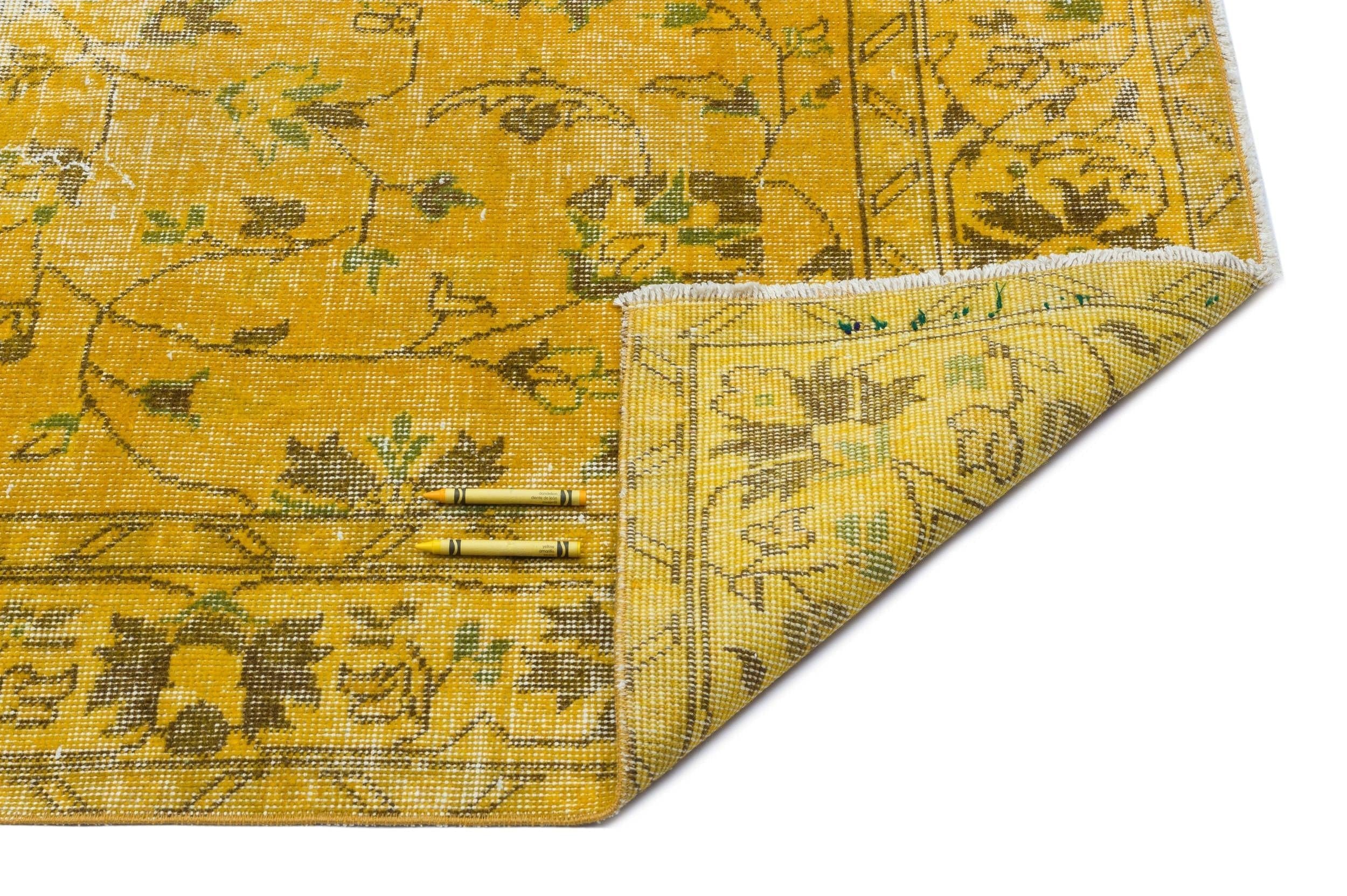 Apex Vintage Yellow 27734 156 cm x 276 cm