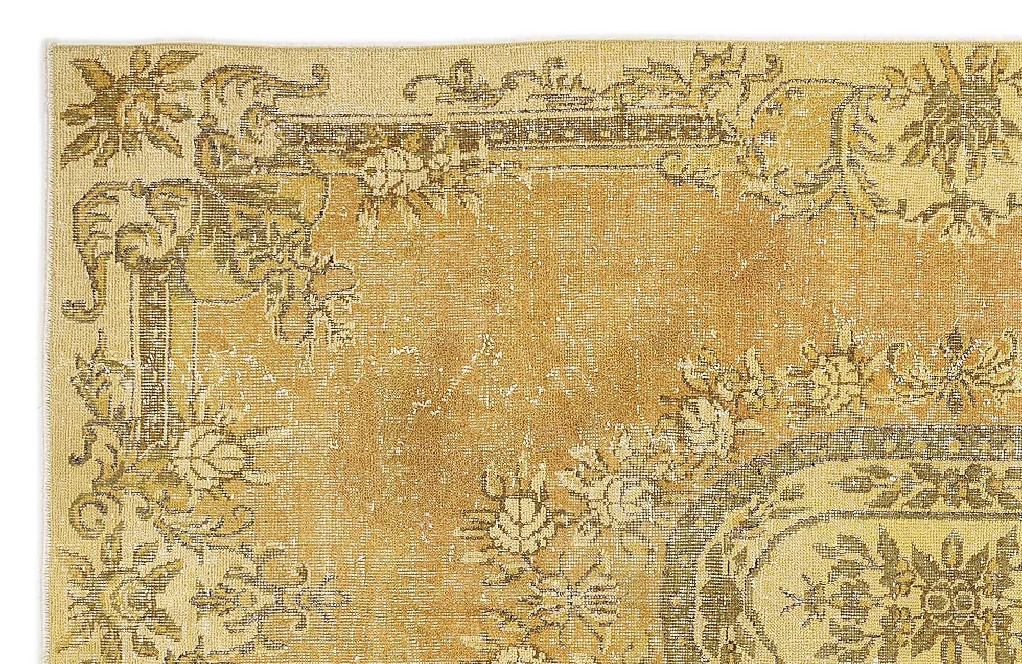 Apex Vintage Yellow 7118 164 cm X 260 cm