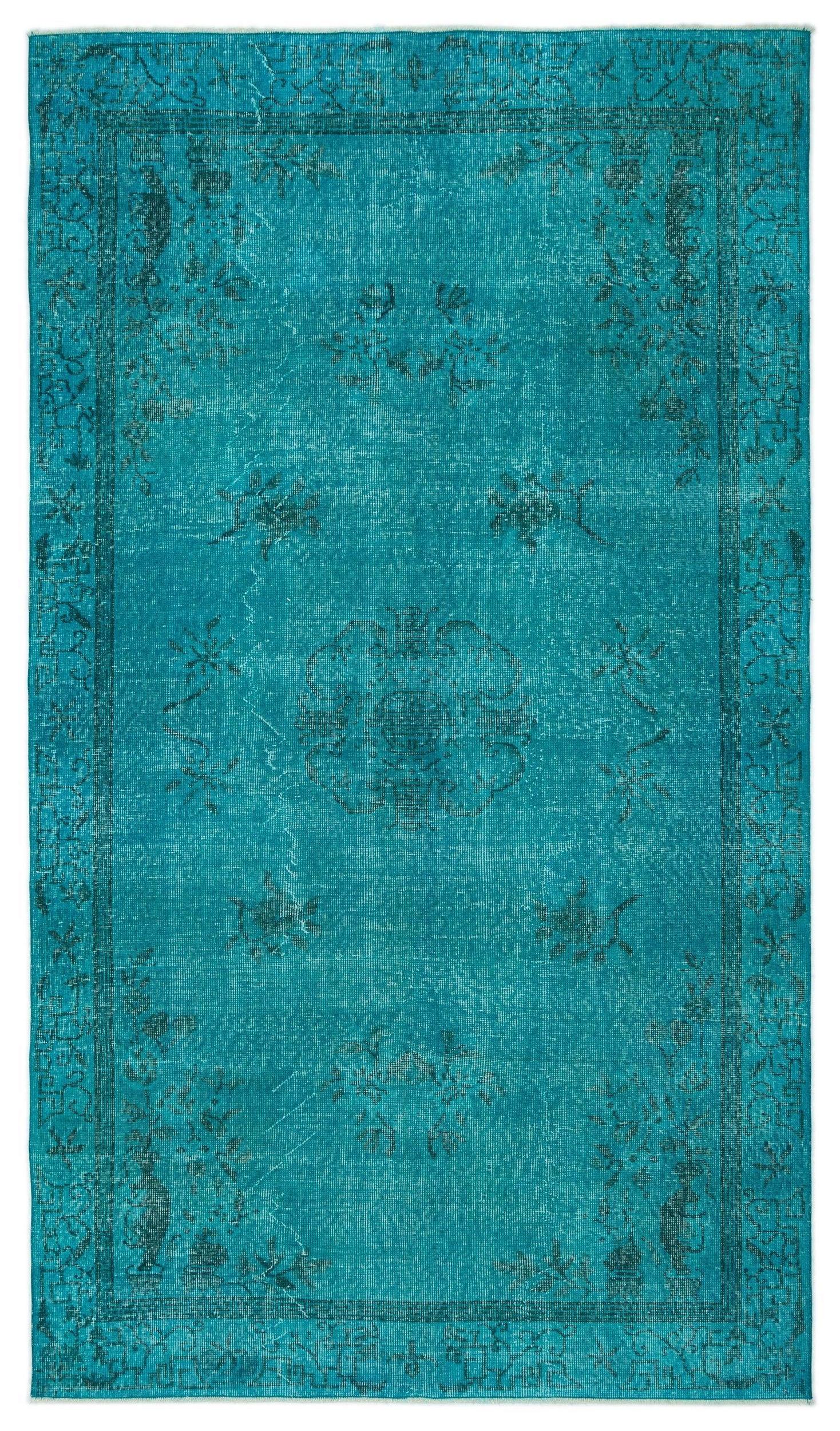 Apex Vintage Turquoise 19405 155 cm X 271 cm