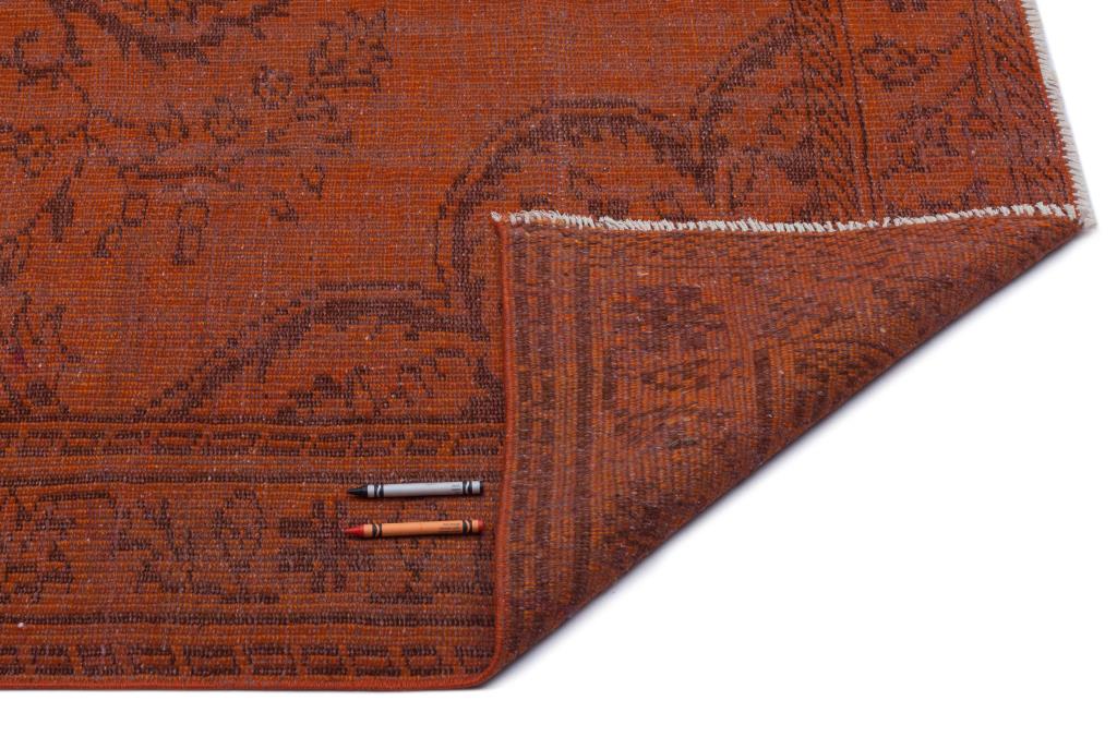 Apex Vintage Orange 23730 148 cm X 254 cm