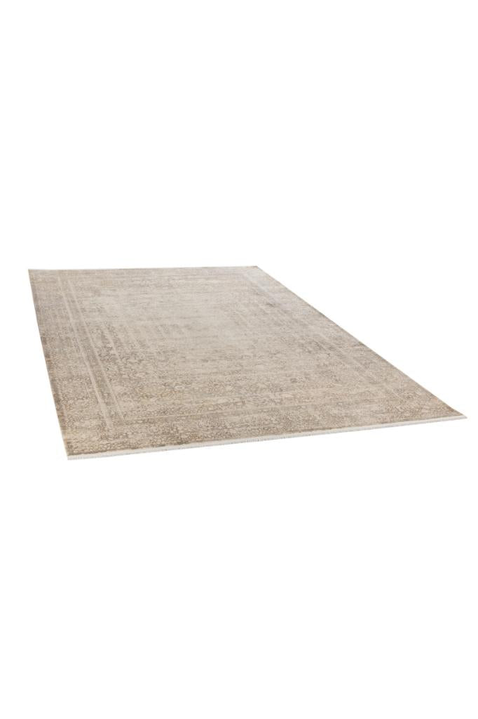 Aura 2845 Cream Machine Made Rug