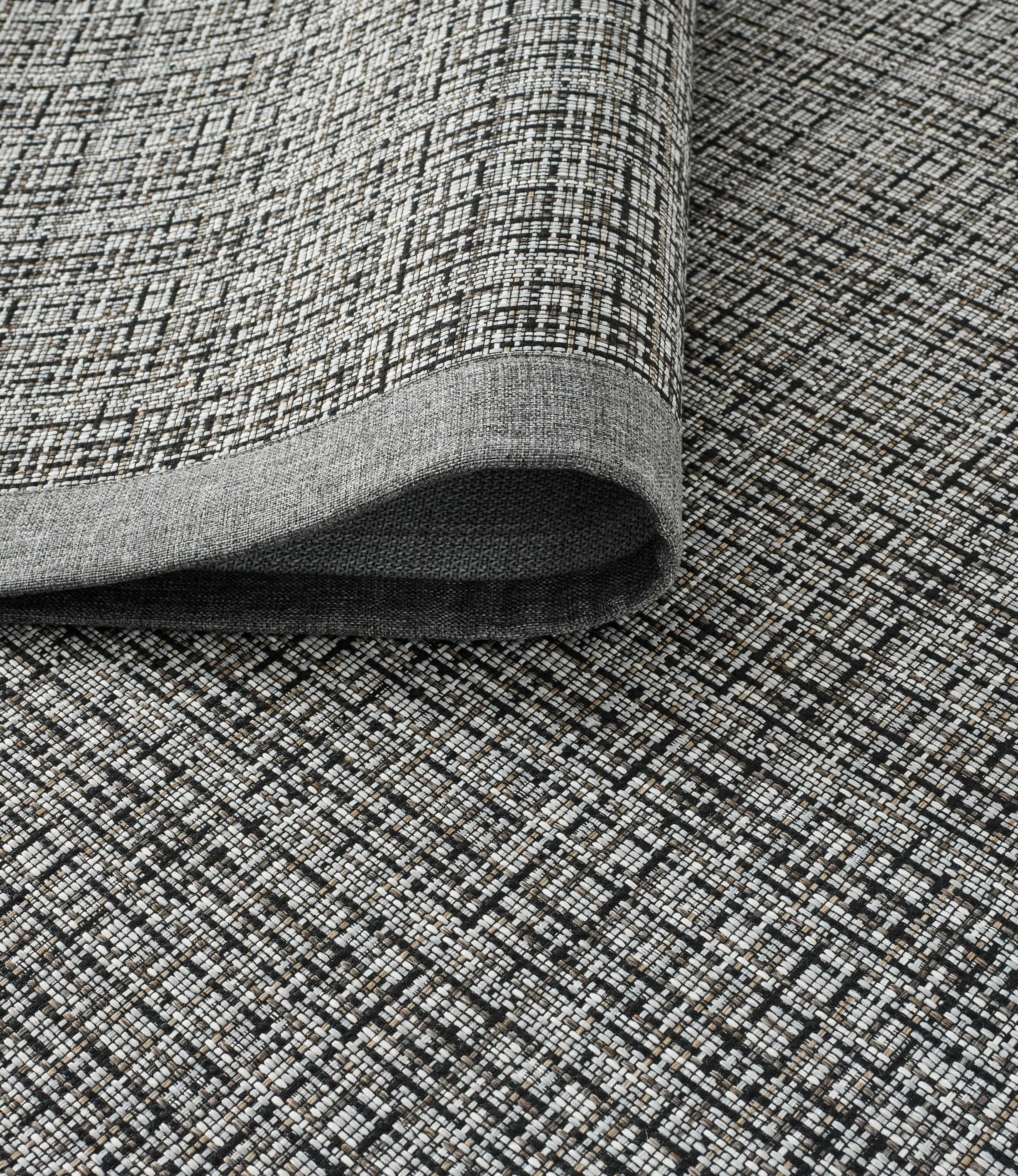 Premium Sisal with Border 1823 SP Anthracite Gray