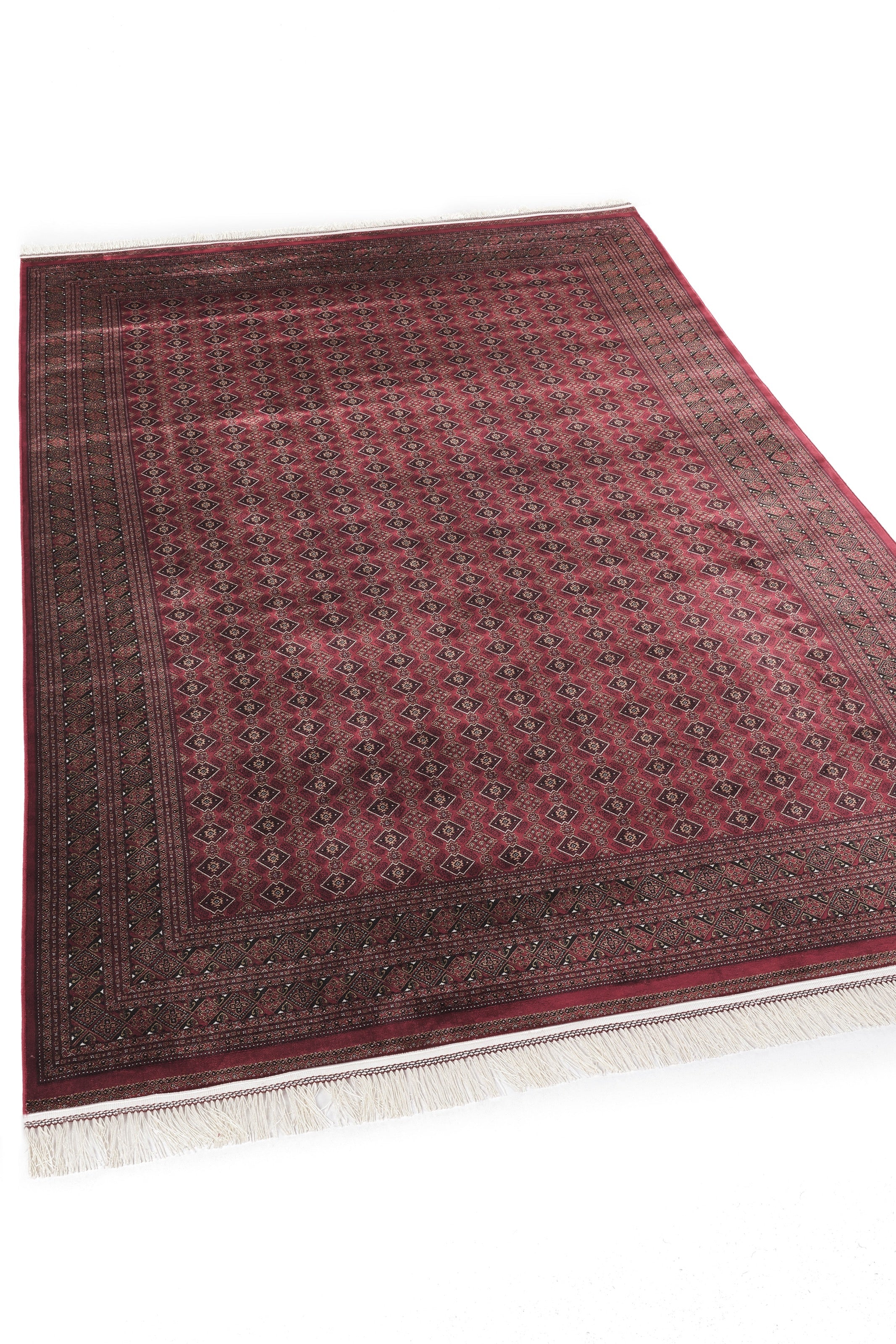 Burj 8751BU Burgundy - Machine-Made Carpet