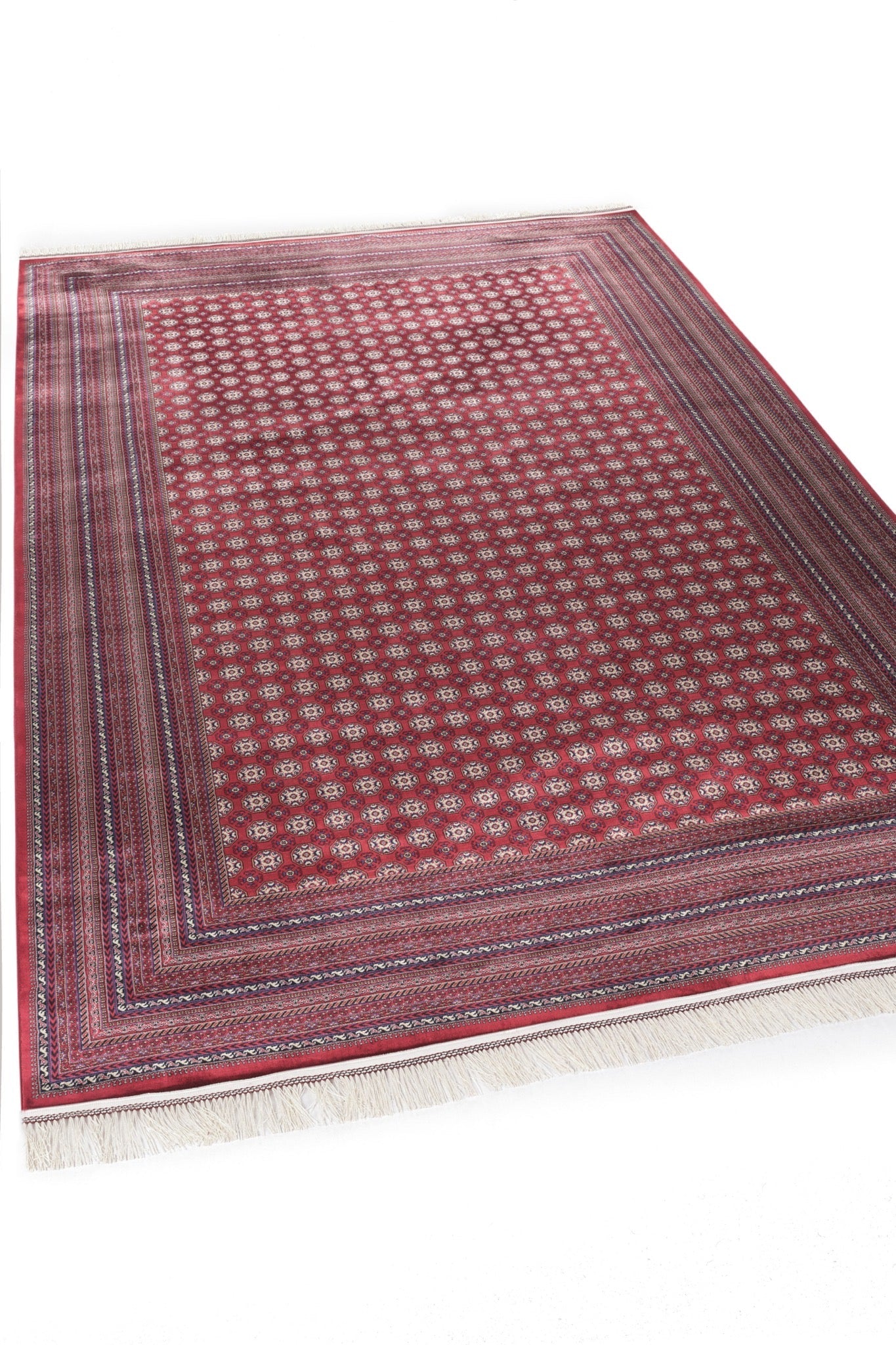Burj 8761BU Burgundy - Machine-Made Carpet