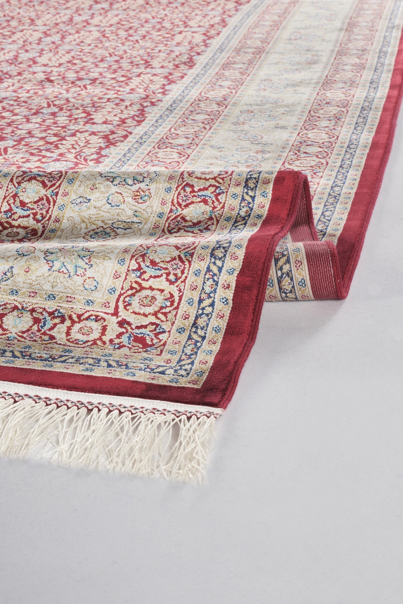 Burj 8771BU Burgundy - Machine-Made Carpet