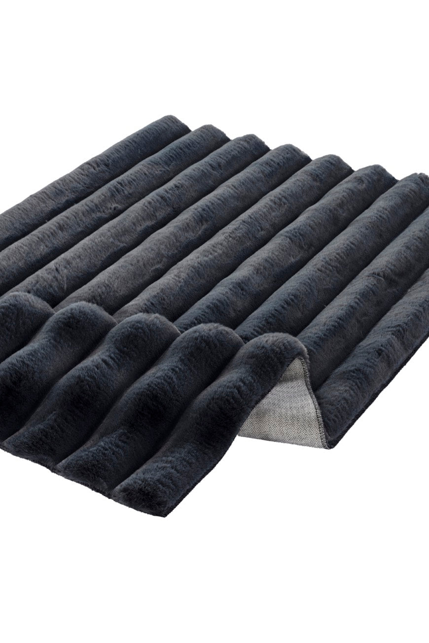 Linio 8056 Anthracite Decorative Rug