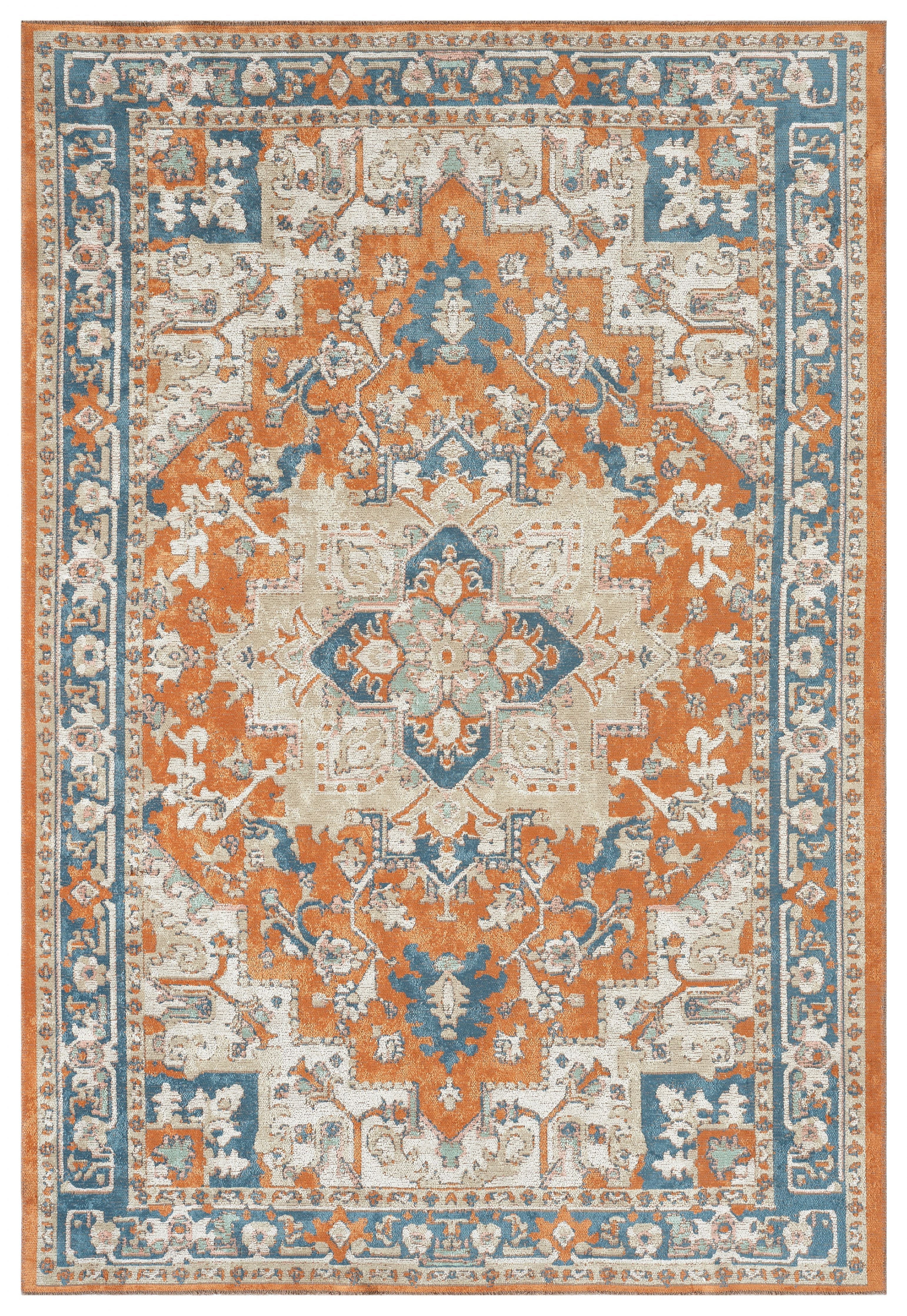 Paspartu 1931 Terracotta - Machine-Woven Rug