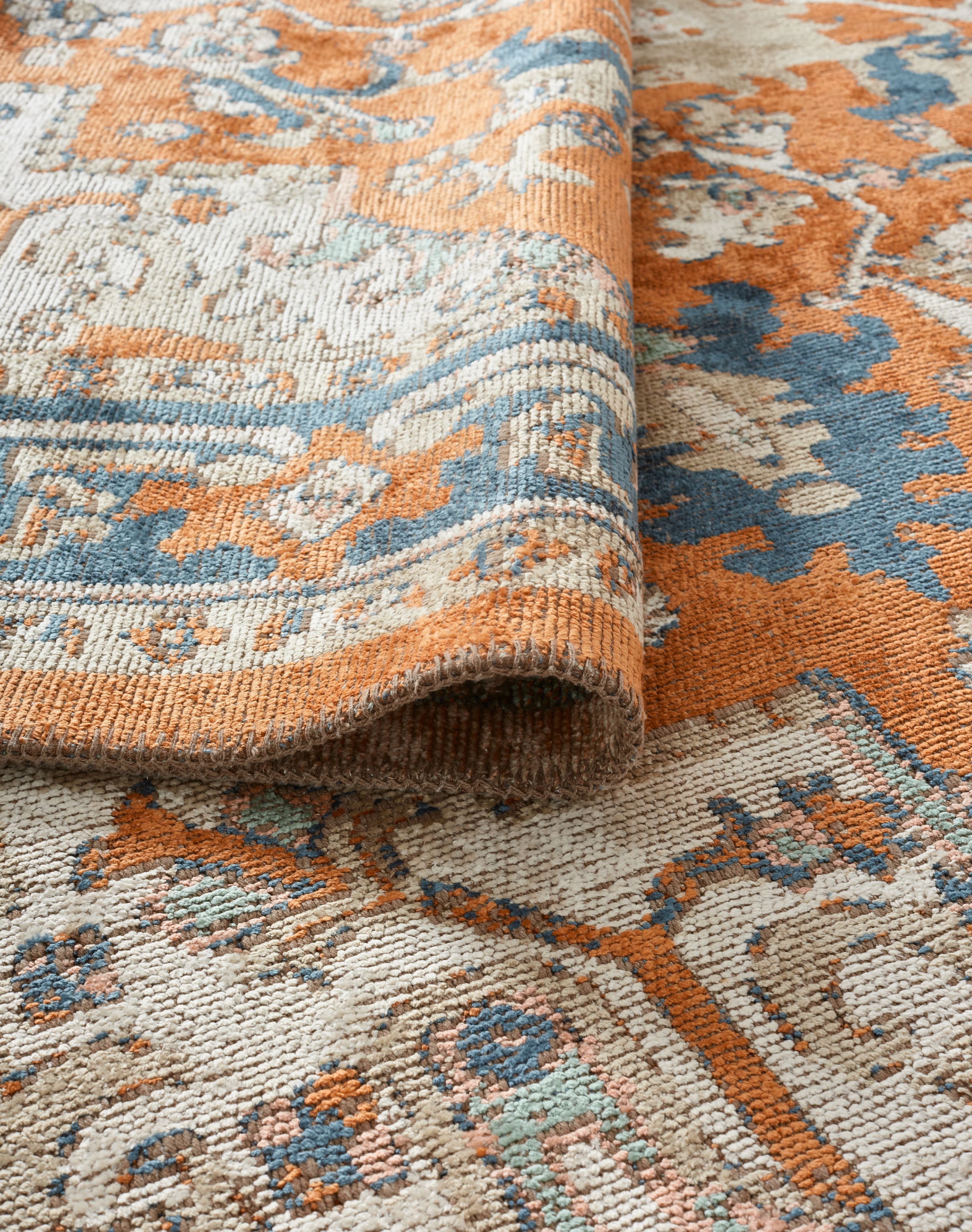 Paspartu 1931 Terracotta - Machine-Woven Rug