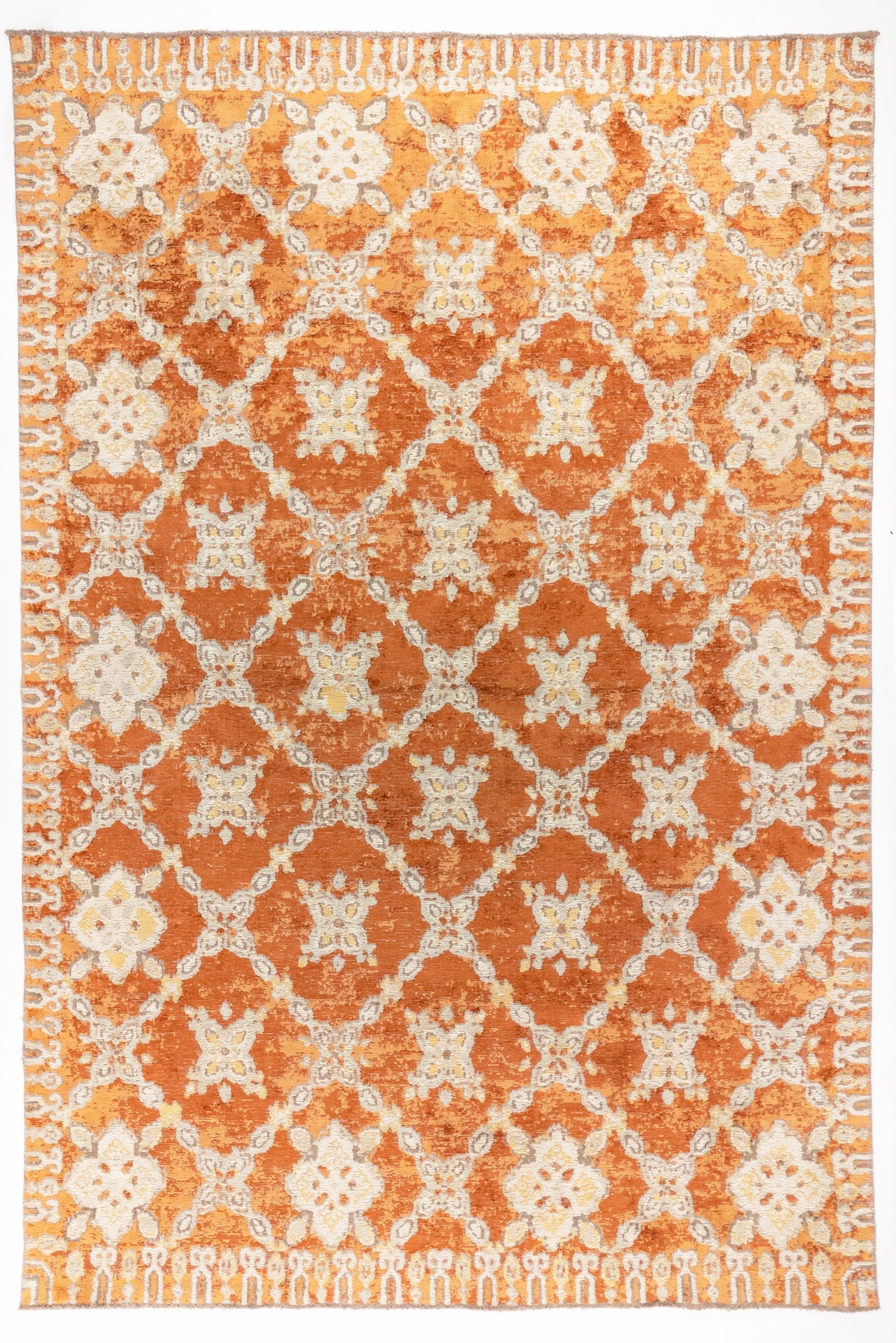 Paspartu 1941 Terracotta - Machine-Woven Rug