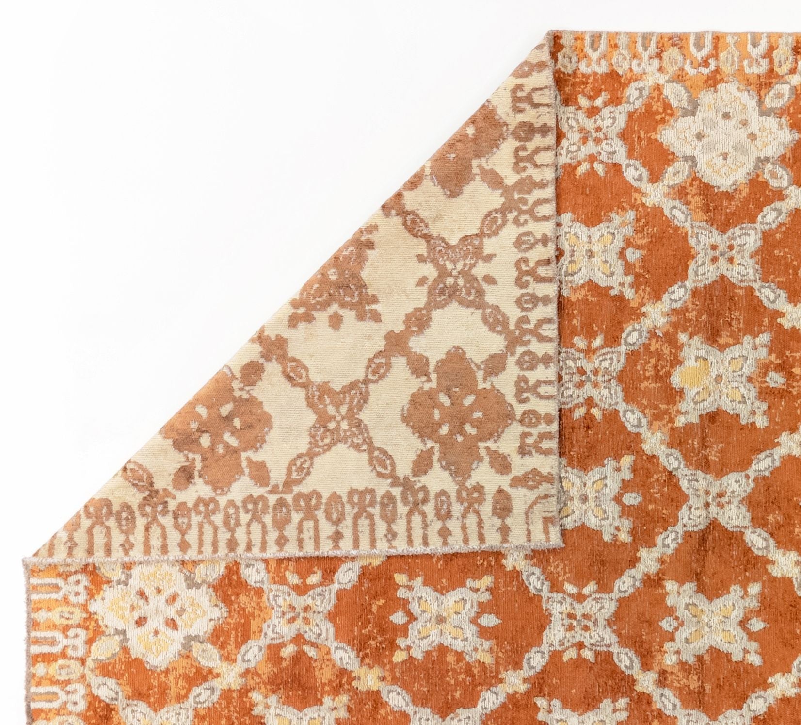 Paspartu 1941 Terracotta - Machine-Woven Rug