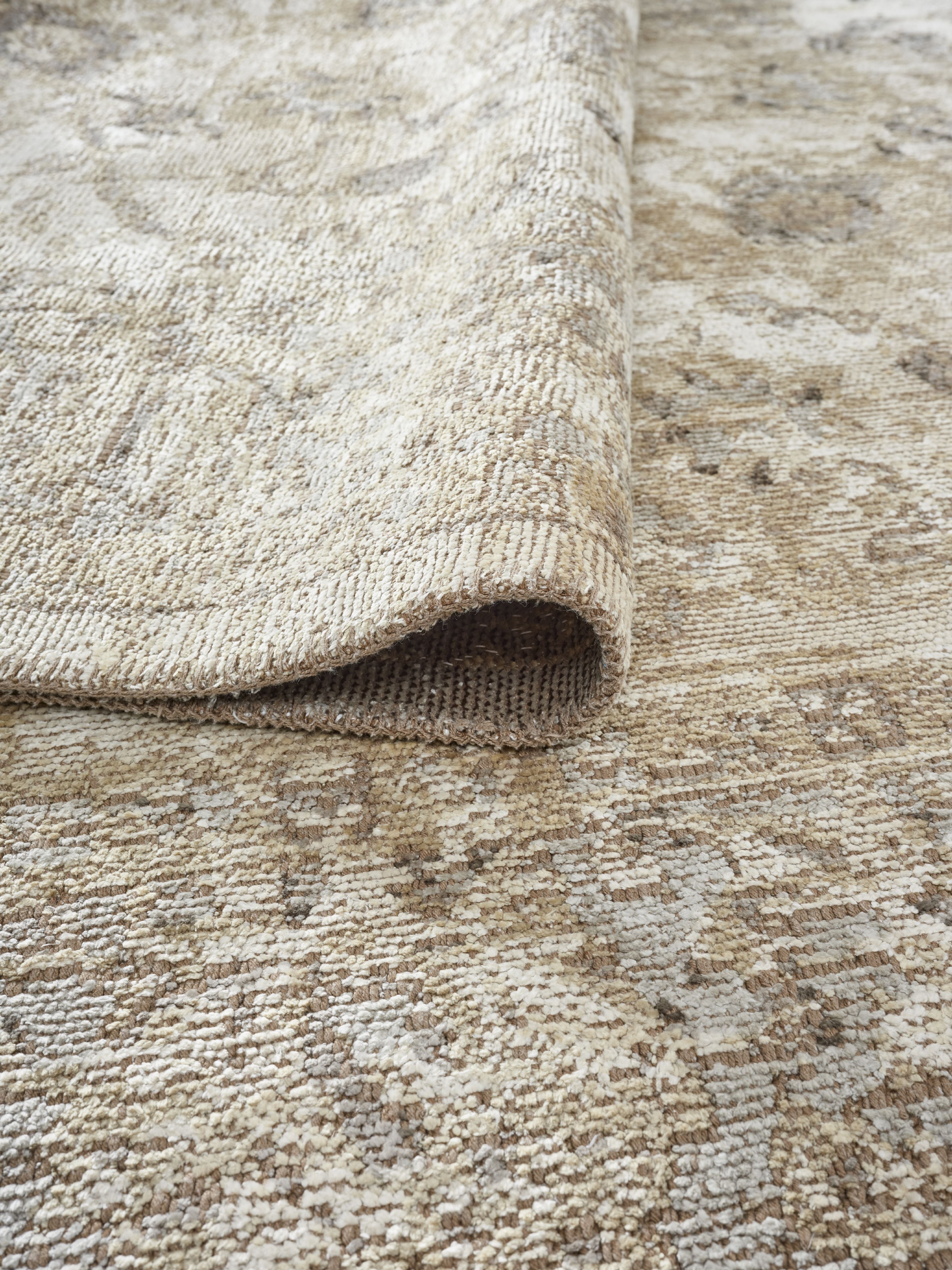 Paspartu 1961 Stone - Machine-Woven Carpet