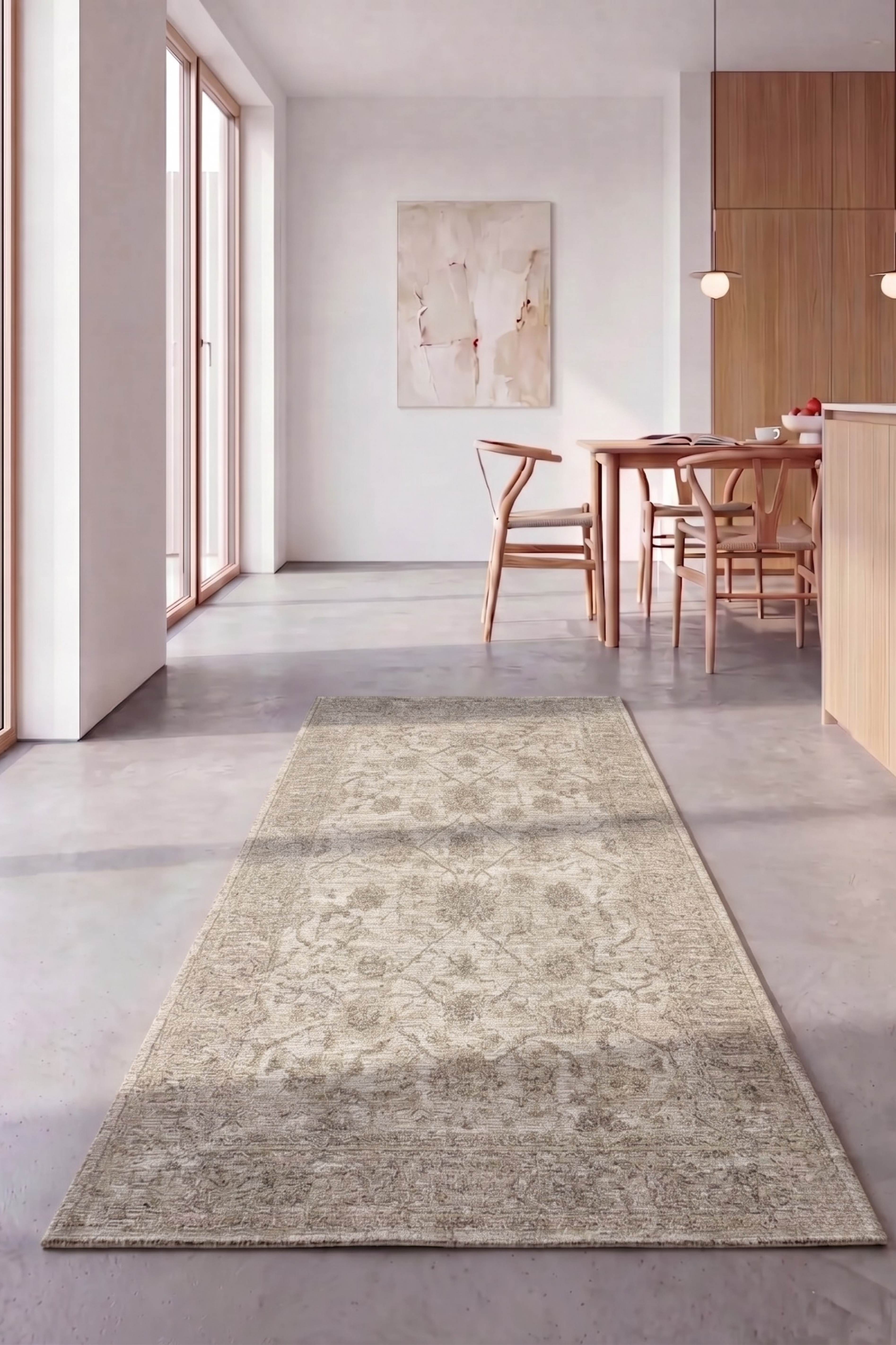 Paspartu 1961 Stone - Machine-Woven Carpet