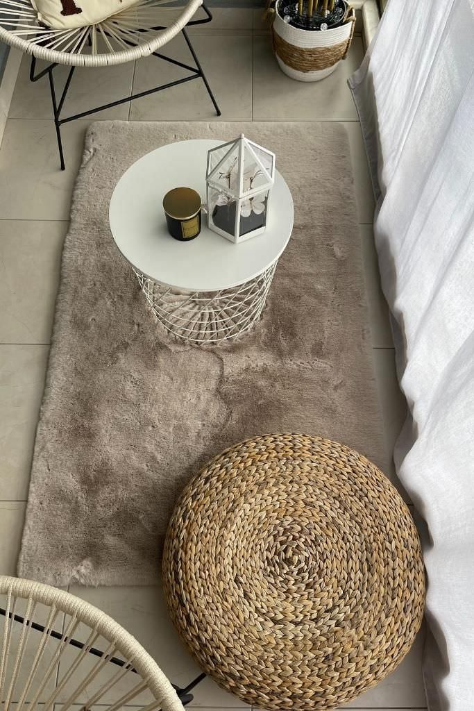 Polo 8707 Mink Decorative Rug