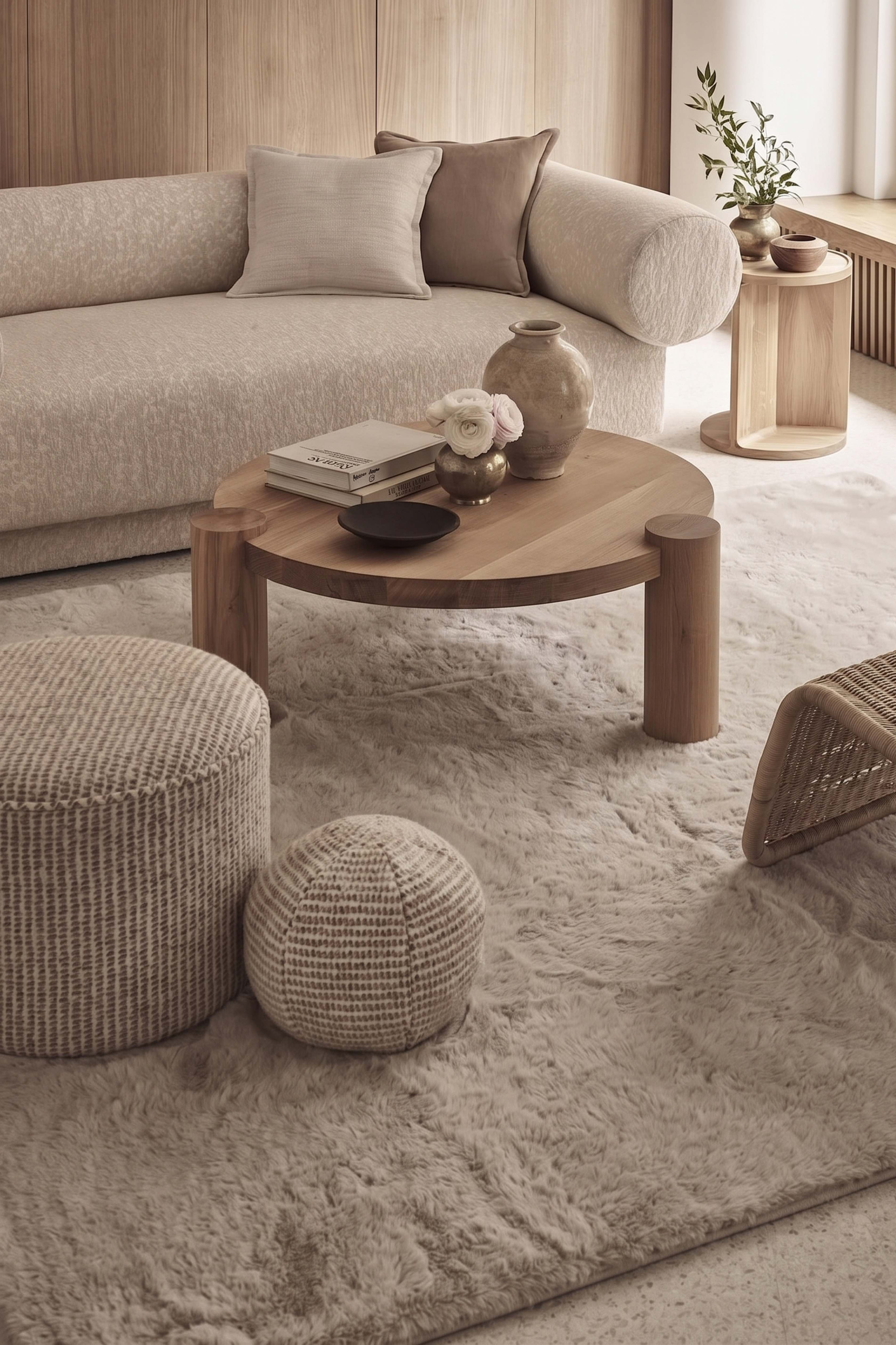 Polo 8707 Mink Decorative Rug