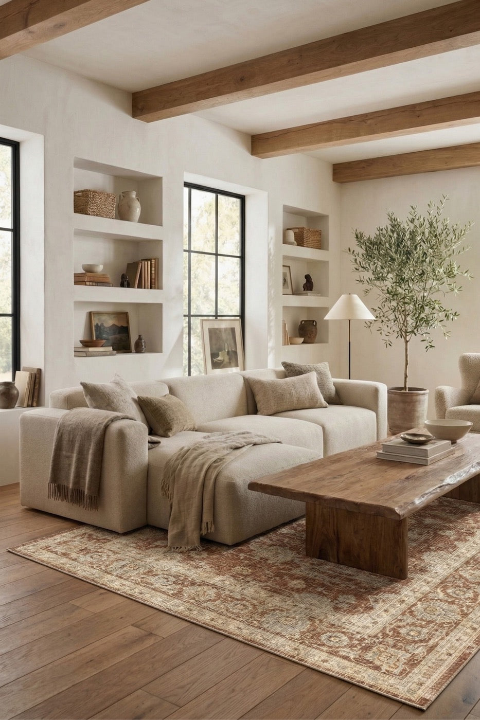 Velora 3033 - Decorative Machine-Woven Rug