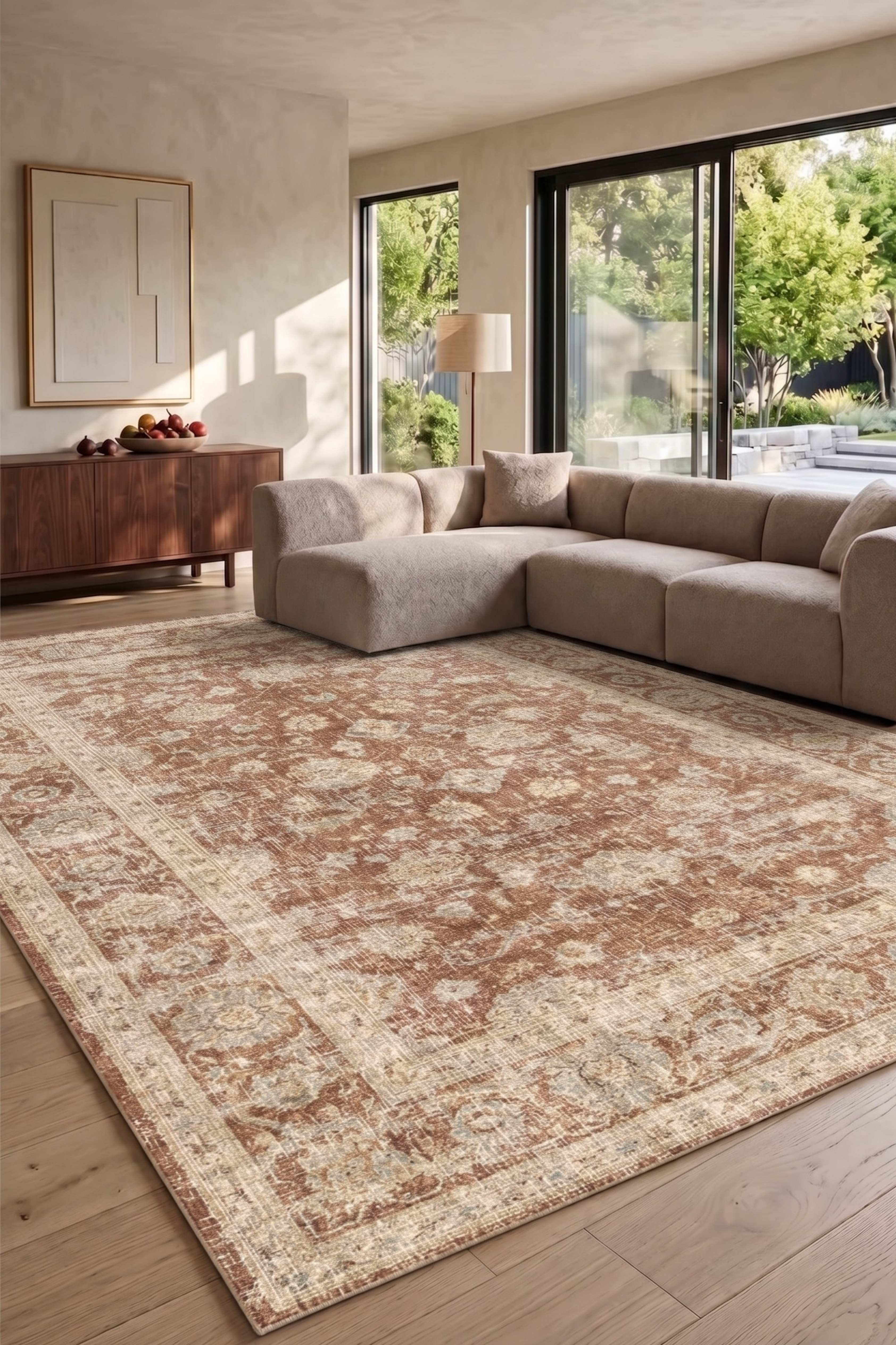 Velora 3033 - Decorative Machine-Woven Rug