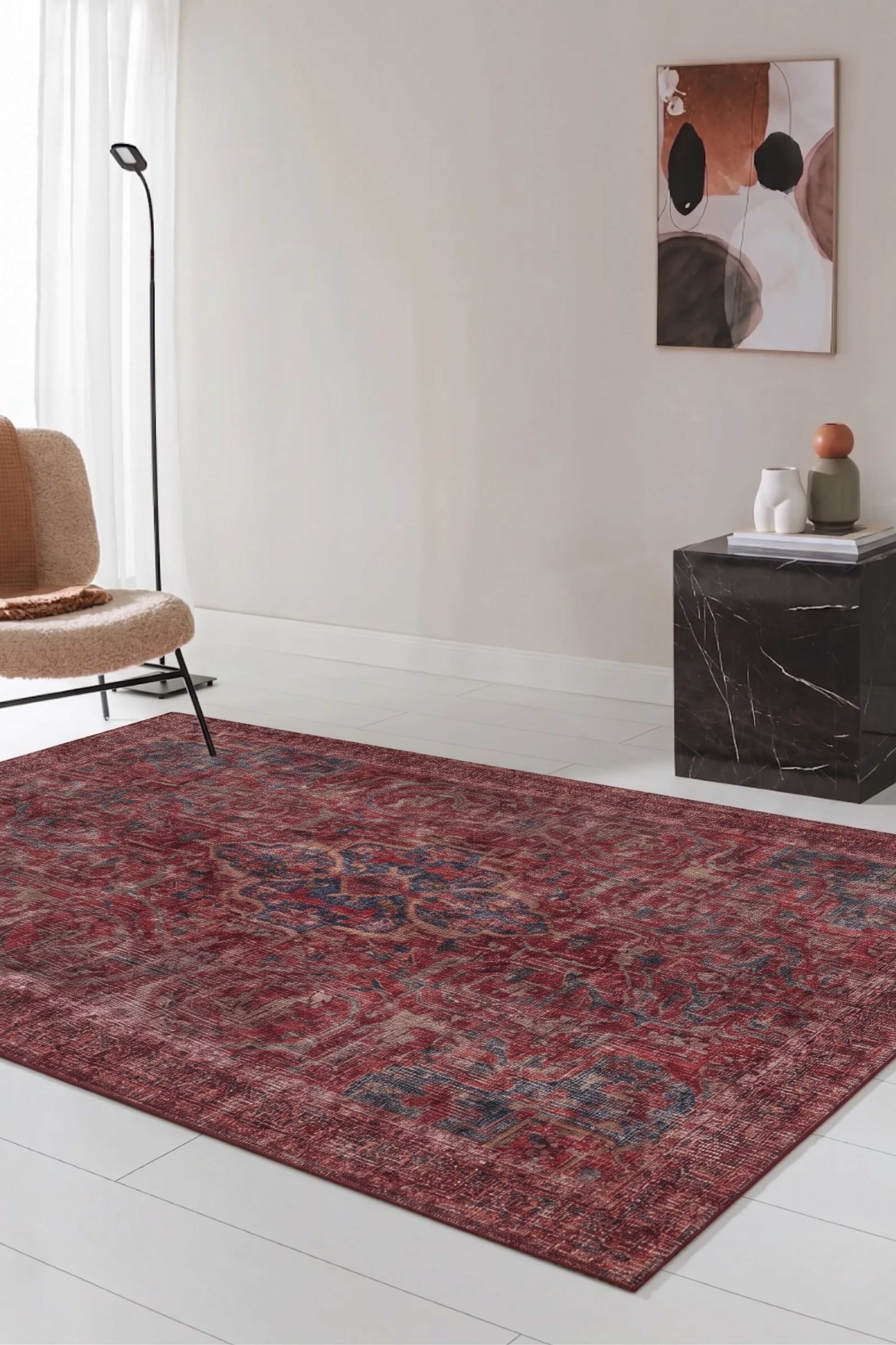 Velora 3035 - Decorative Machine-Woven Rug