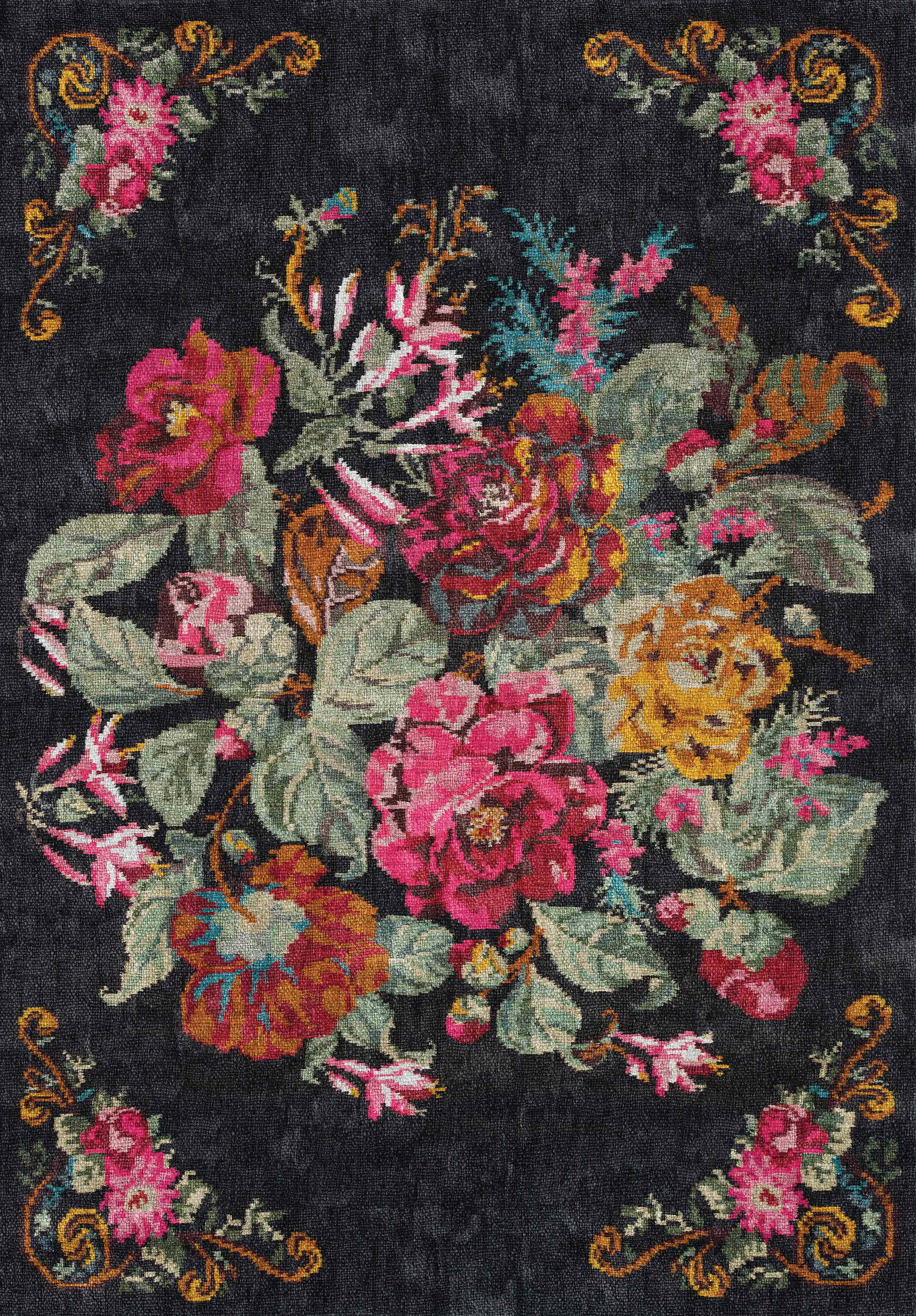 Velora 3043 - Decorative Machine-Woven Rug