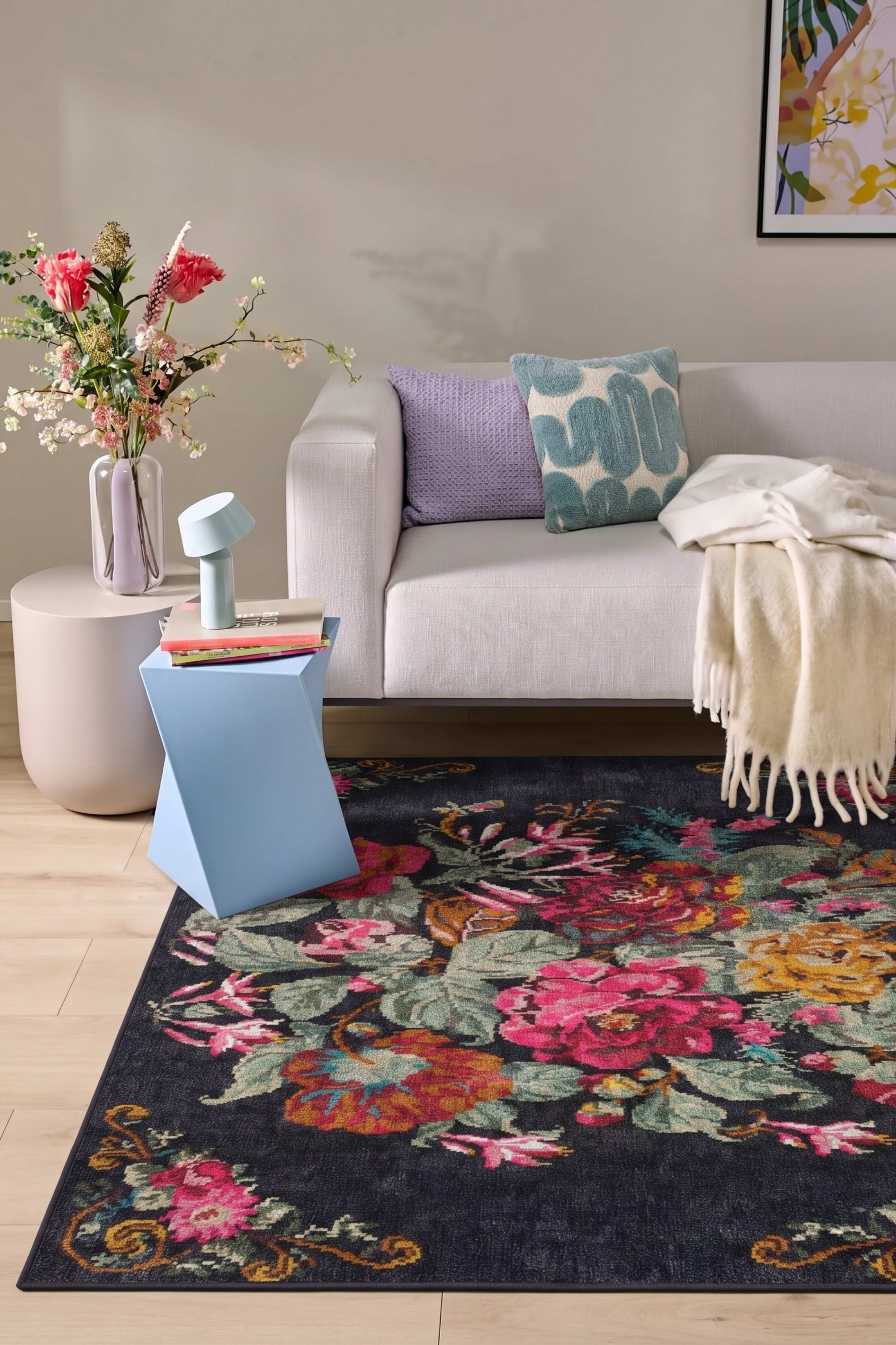 Velora 3043 - Decorative Machine-Woven Rug