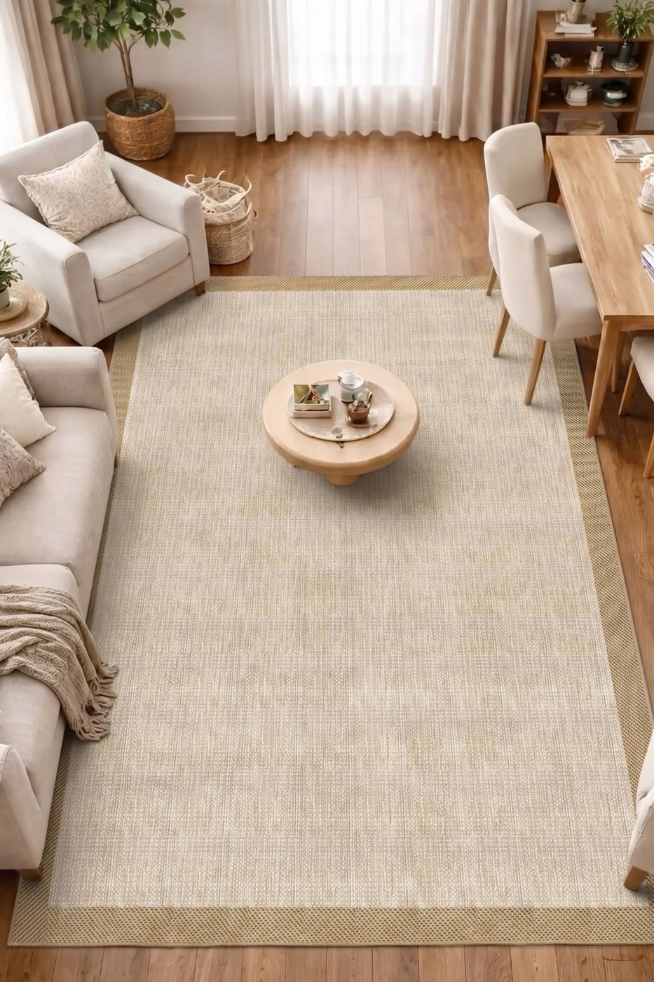 Velora 3050 - Decorative Machine-Woven Rug