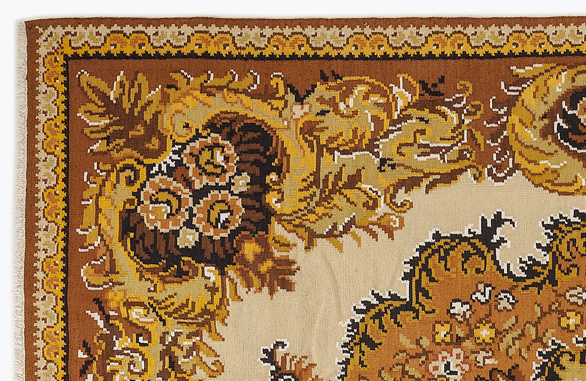 Karabakh Over Dyed Kilim Rug 6'6'' x 10'3'' ft 197 x 313 cm