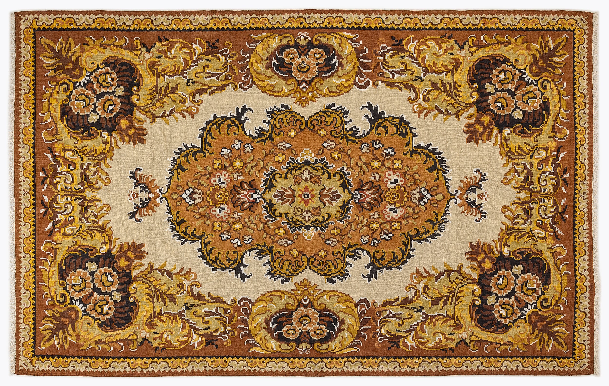 Karabakh Over Dyed Kilim Rug 6'6'' x 10'3'' ft 197 x 313 cm