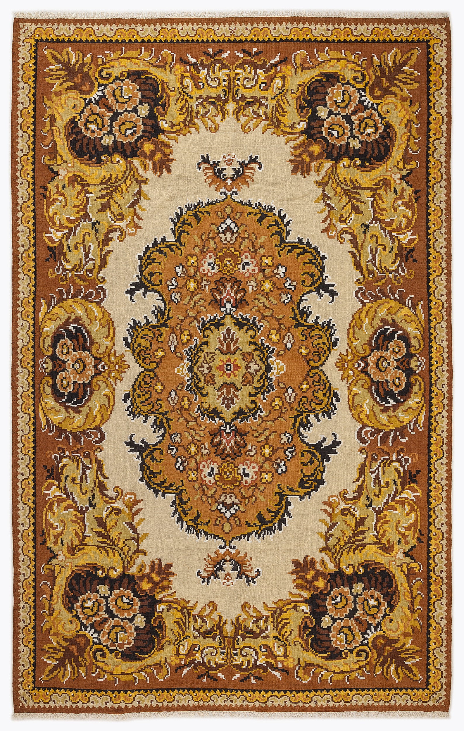 Karabakh Over Dyed Kilim Rug 6'6'' x 10'3'' ft 197 x 313 cm