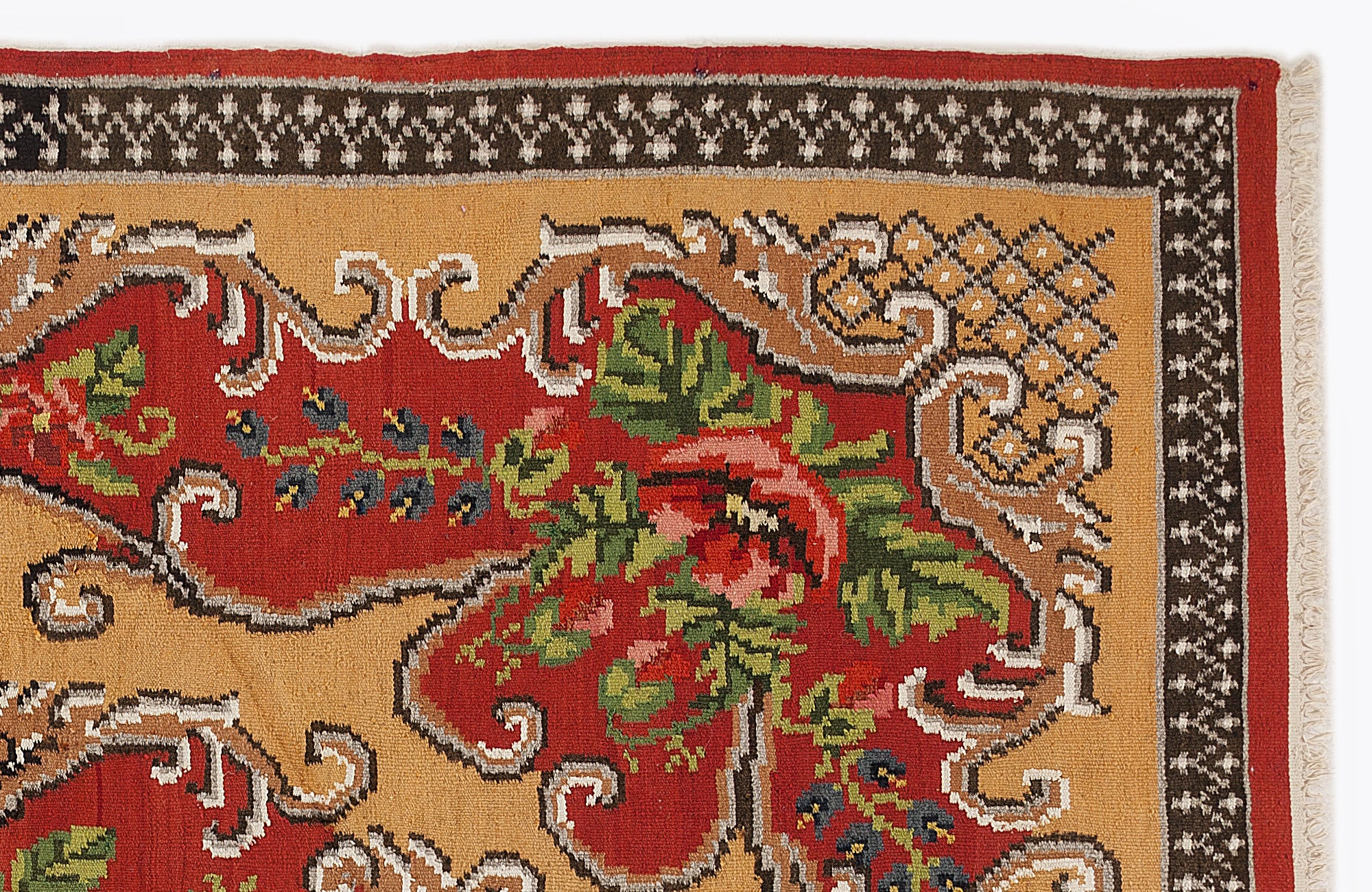 Karabakh Over Dyed Kilim Rug 5'11'' x 8'10'' ft 181 x 270 cm