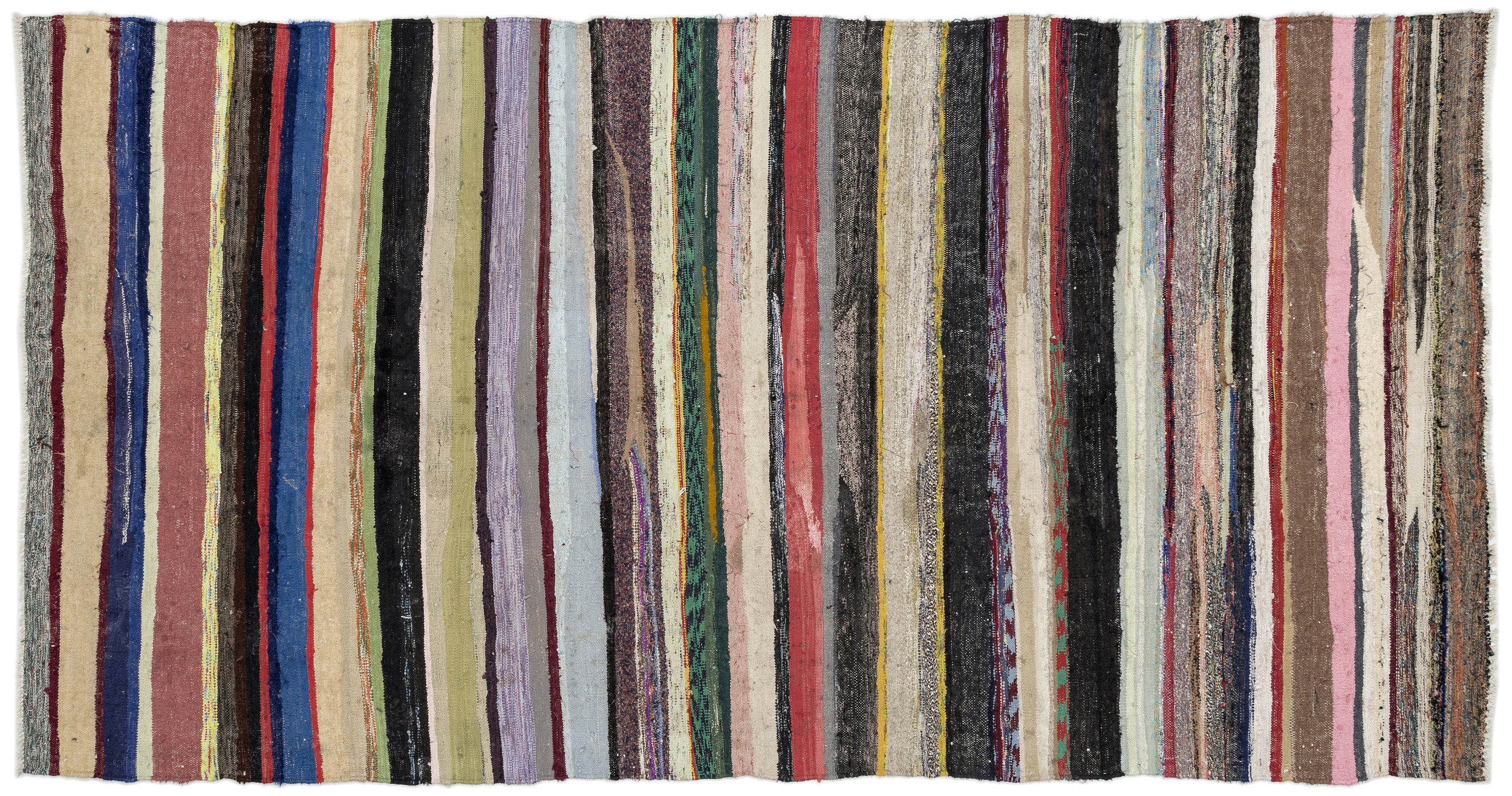 Chaput Over Dyed Kilim Rug 5'9'' x 11'1'' ft 175 x 338 cm
