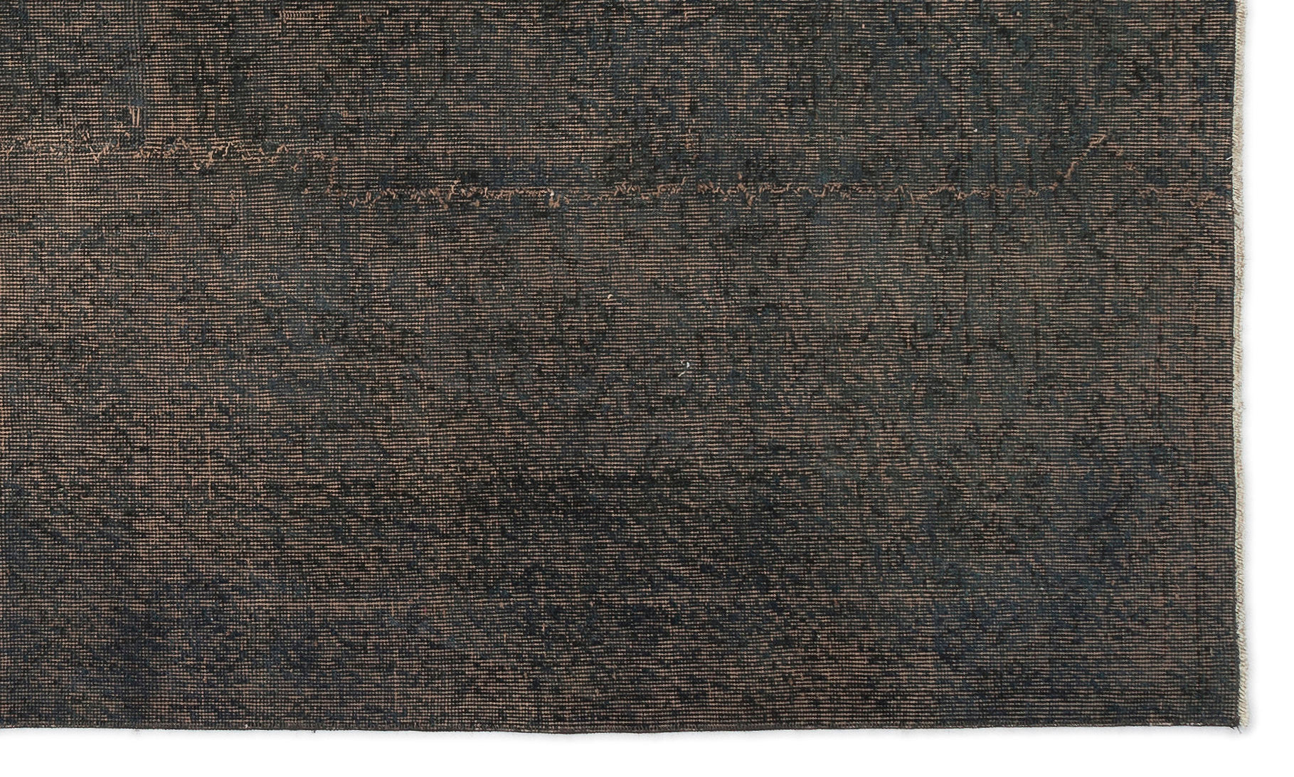 Gray Over Dyed Vintage Rug 5'3'' x 8'11'' ft 160 x 272 cm