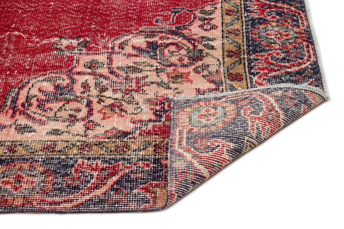 Naturel Over Dyed Vintage Rug 5'8'' x 9'5'' ft 173 x 286 cm