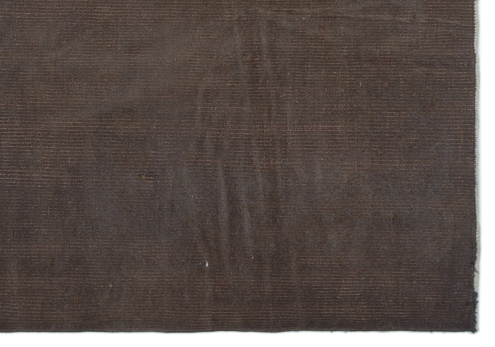 Gray Over Dyed Vintage Rug 5'5'' x 7'8'' ft 165 x 233 cm