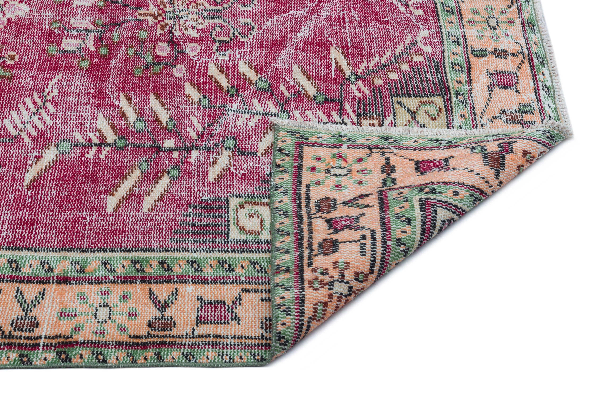 Naturel Over Dyed Vintage Rug 4'10'' x 8'7'' ft 148 x 262 cm