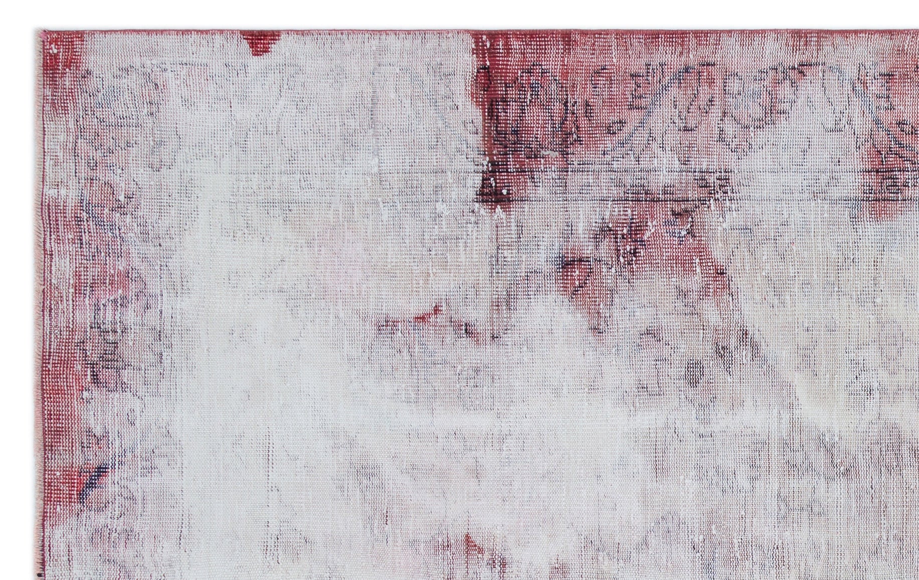 Retro Over Dyed Vintage Rug 5'5'' x 8'4'' ft 164 x 255 cm