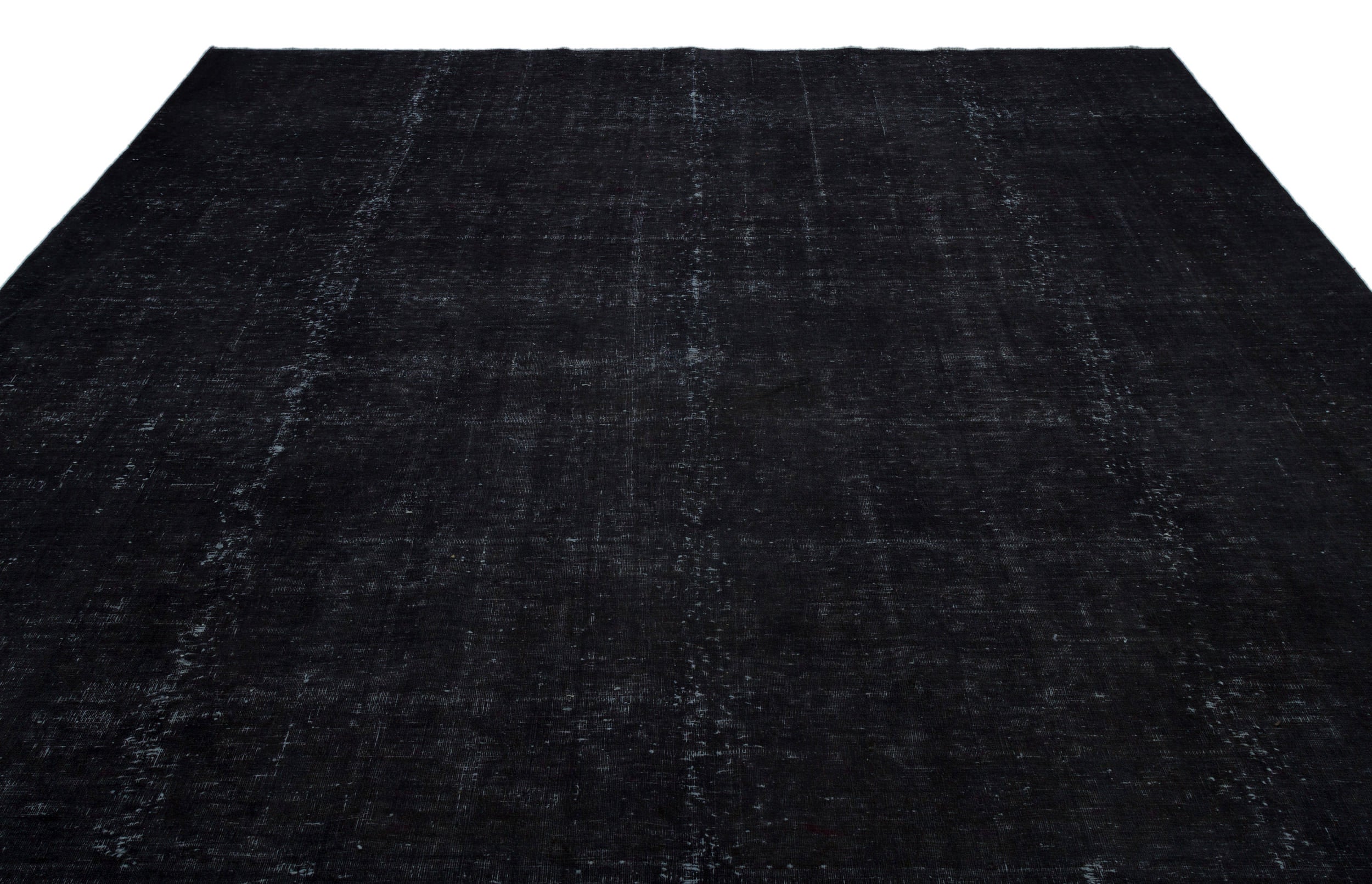 Gray Over Dyed Vintage XLarge Rug 9'7'' x 12'6'' ft 292 x 381 cm
