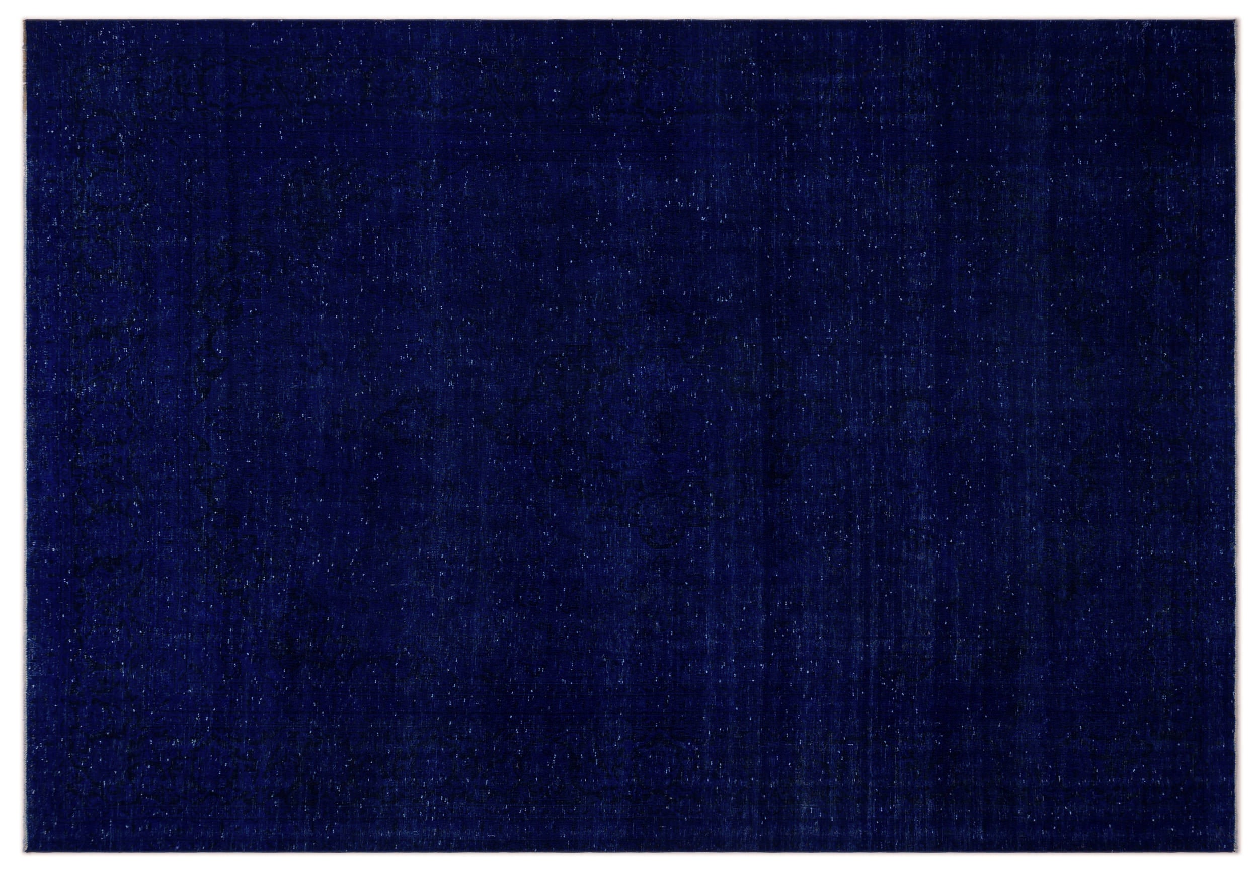 Blue Over Dyed Vintage XLarge Rug 9'1'' x 13'4'' ft 277 x 406 cm