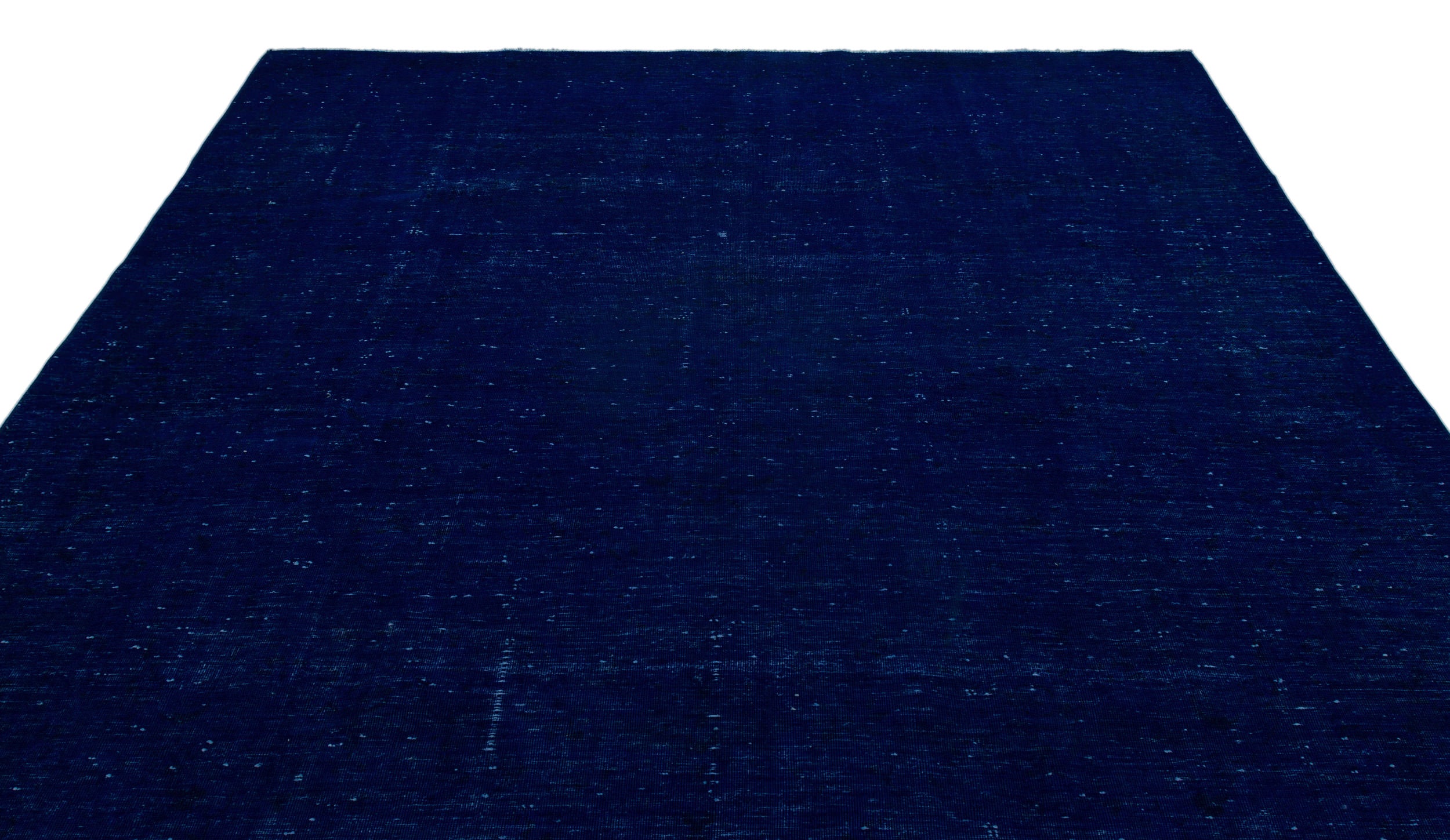 Blue Over Dyed Vintage XLarge Rug 7'11'' x 11'2'' ft 241 x 340 cm