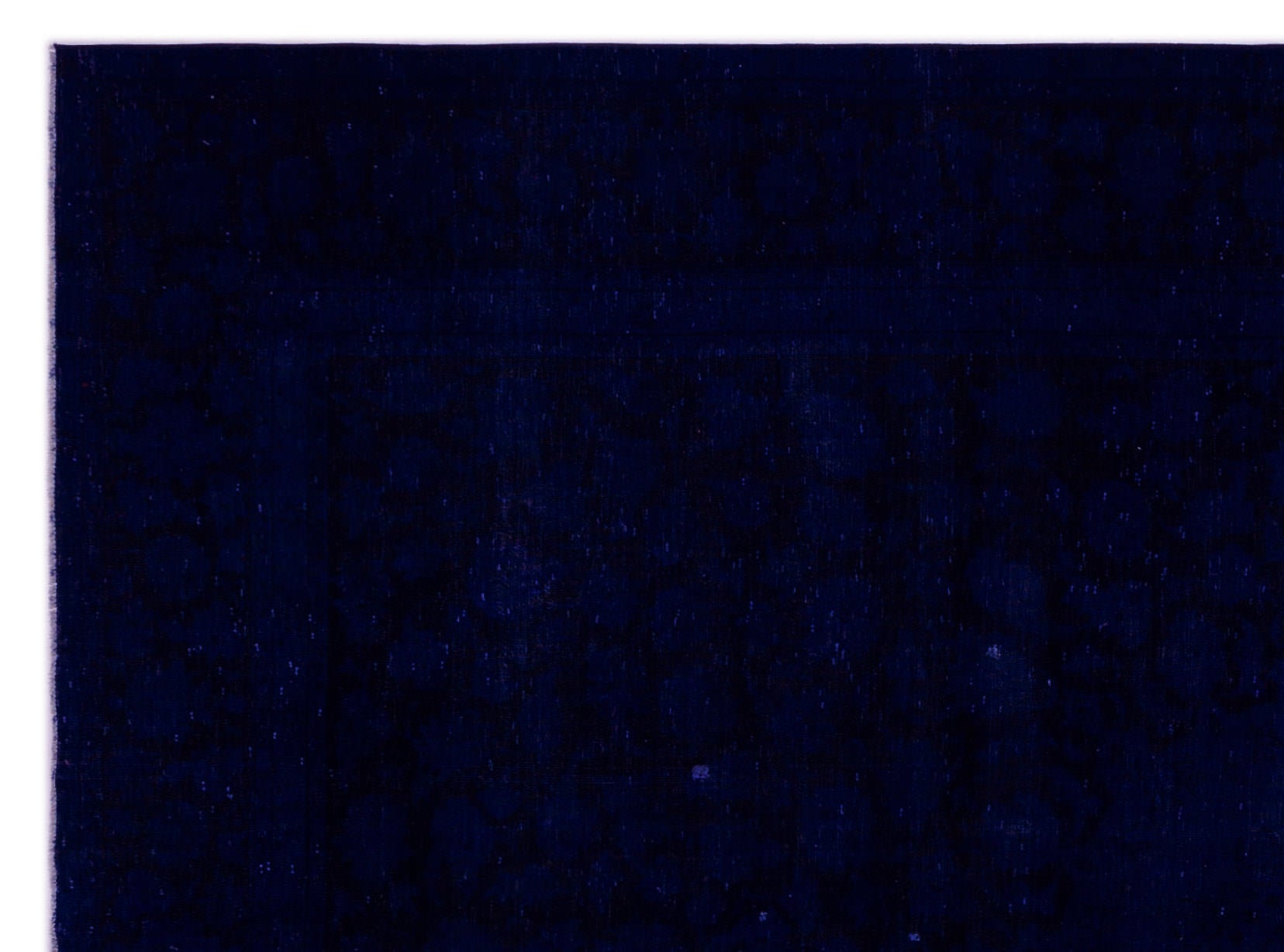 Blue Over Dyed Vintage XLarge Rug 9'0'' x 12'3'' ft 275 x 374 cm
