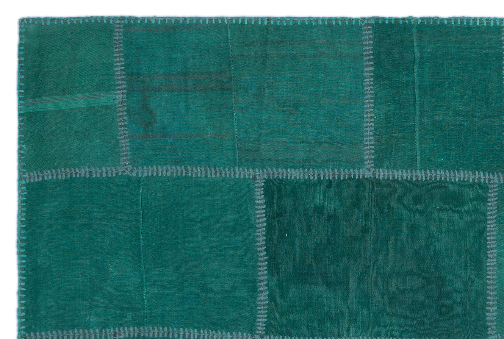 Mixed Over Dyed Kilim Patchwork Unique Rug 5'1'' x 7'9'' ft 155 x 235 cm