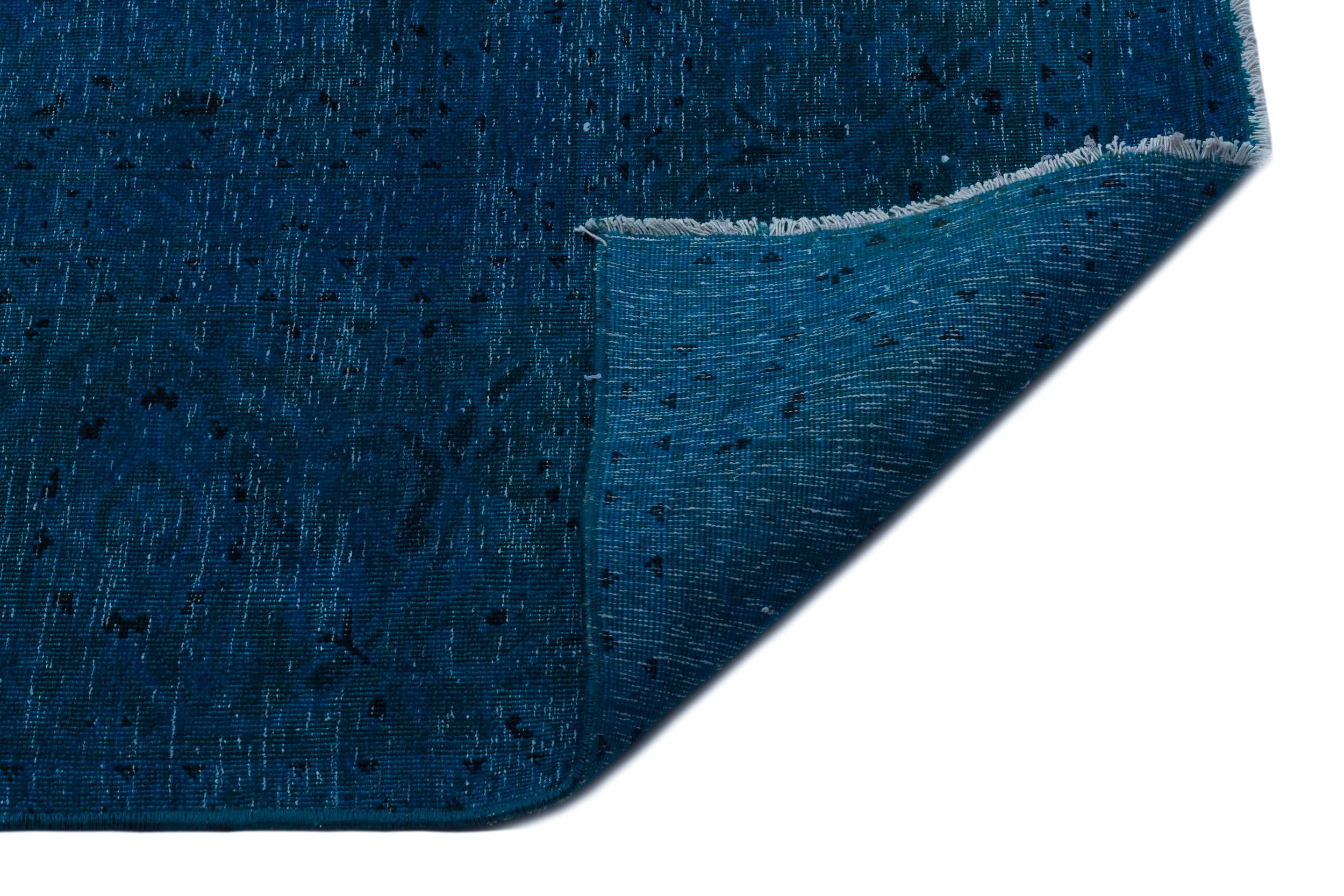 Turquoise  Over Dyed Vintage XLarge Rug 8'7'' x 12'12'' ft 262 x 395 cm
