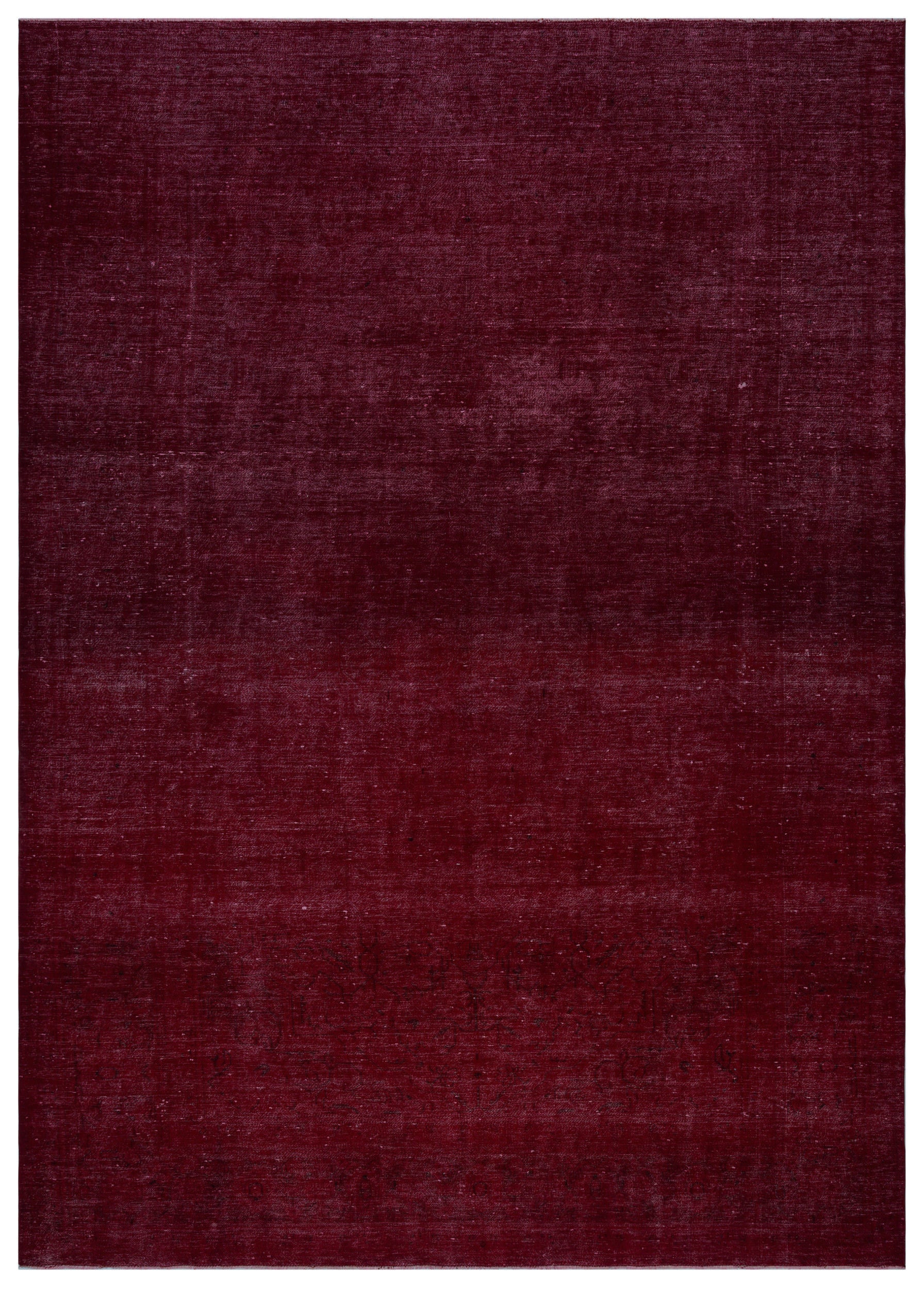 Red Over Dyed Vintage XLarge Rug 9'3'' x 13'0'' ft 281 x 397 cm