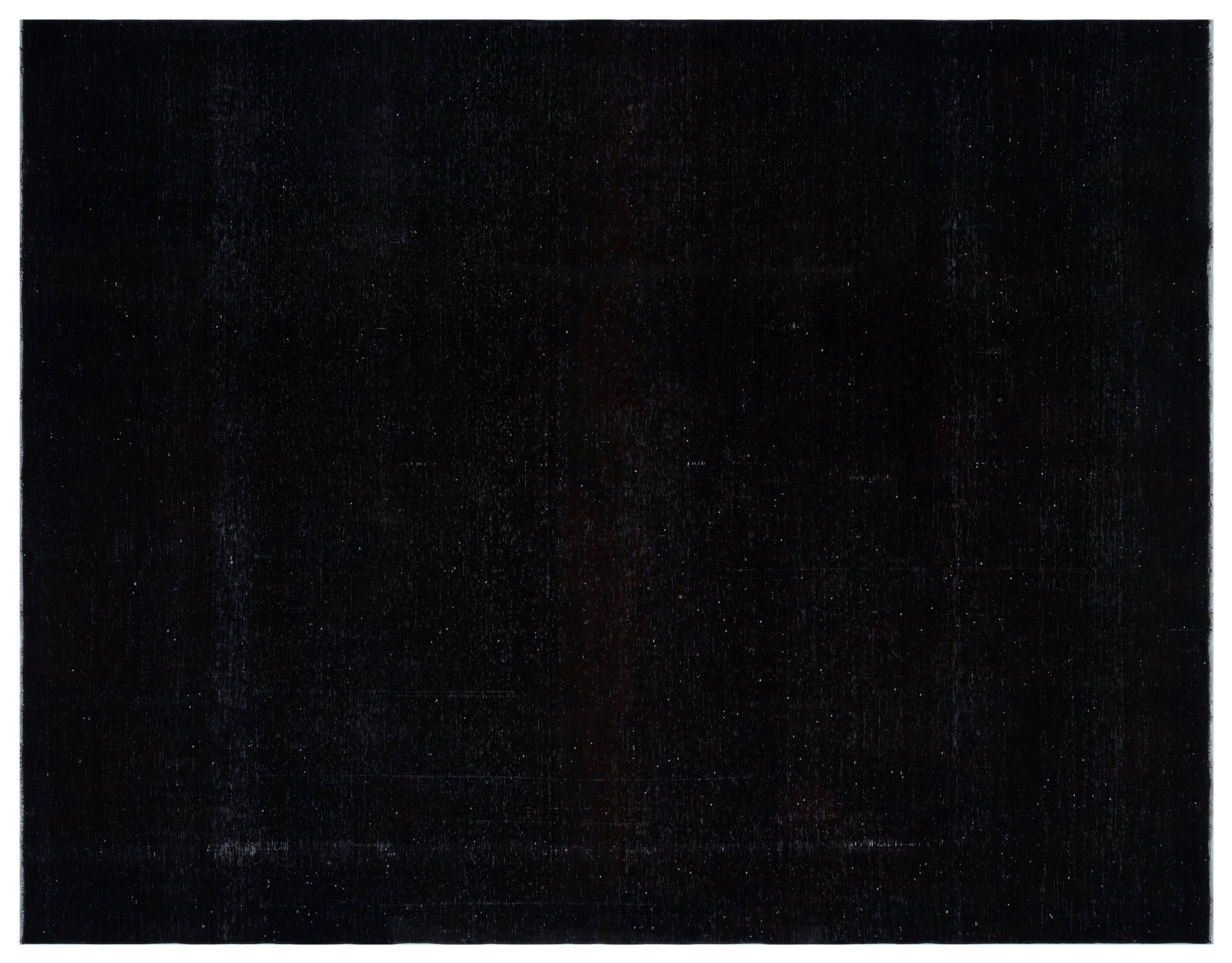 Black Over Dyed Vintage XLarge Rug 9'8'' x 12'5'' ft 294 x 378 cm