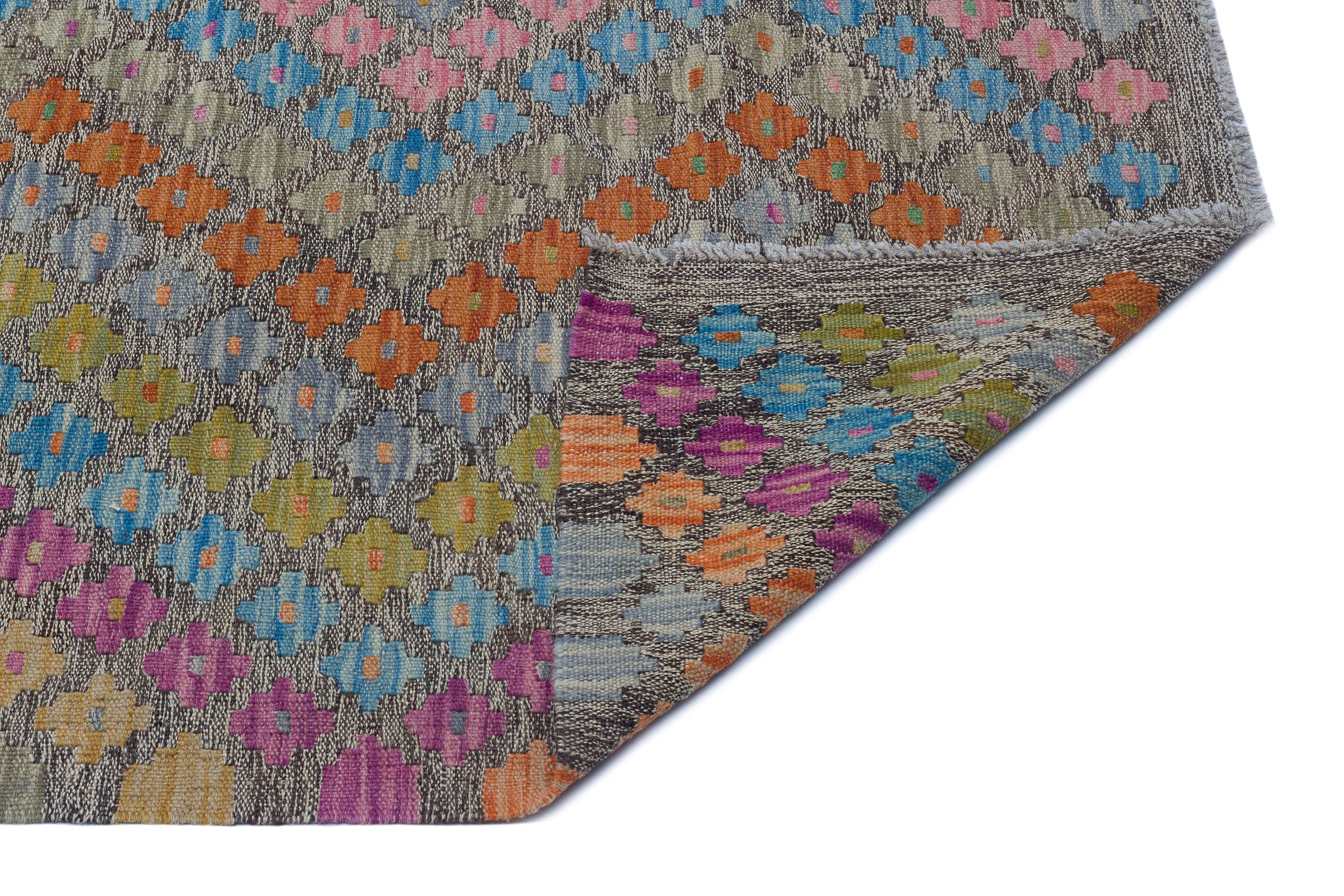Naturel Over Dyed Kandahar Rug 5'3'' x 6'5'' ft 160 x 196 cm
