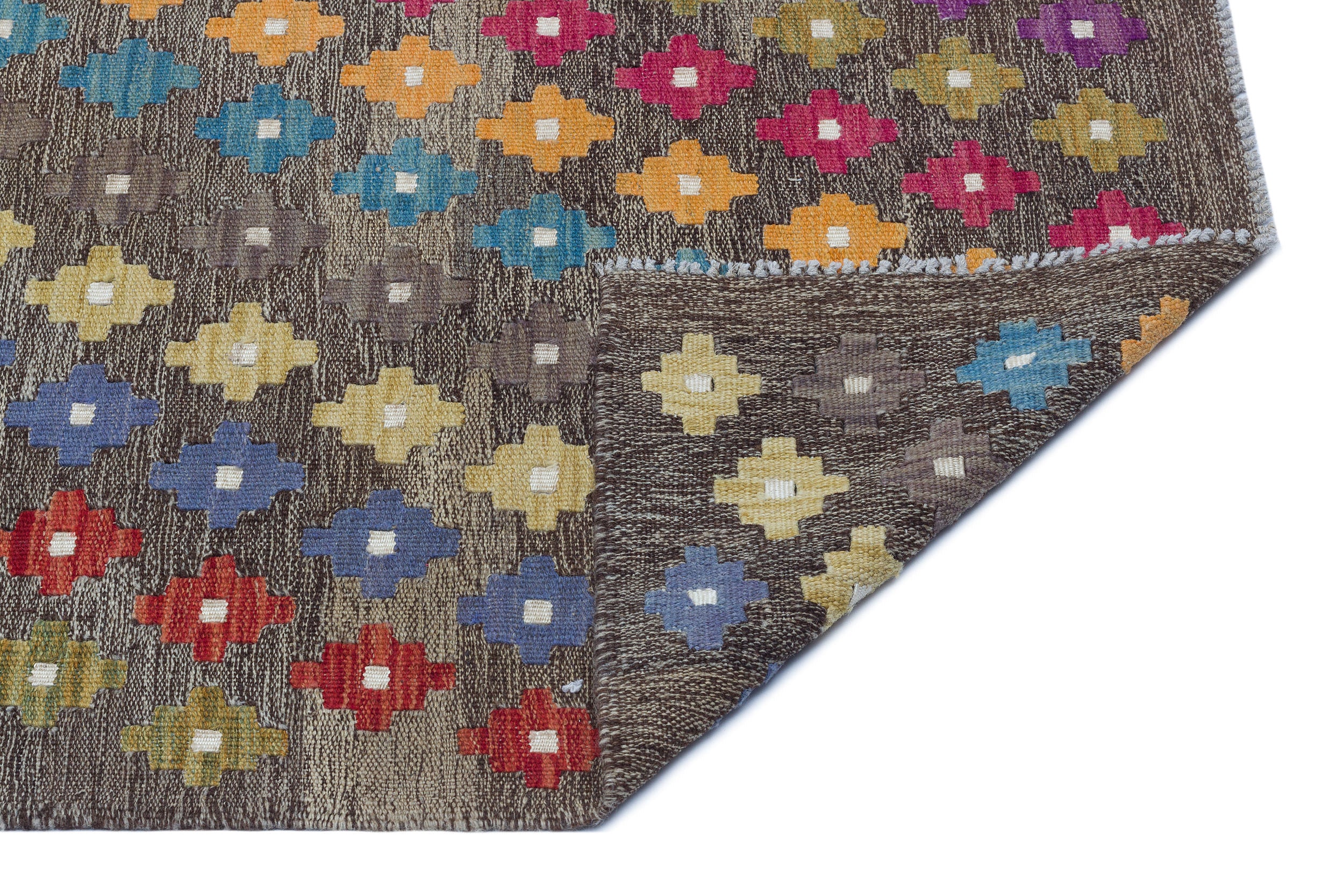 Naturel Over Dyed Kandahar Rug 5'1'' x 6'6'' ft 155 x 197 cm