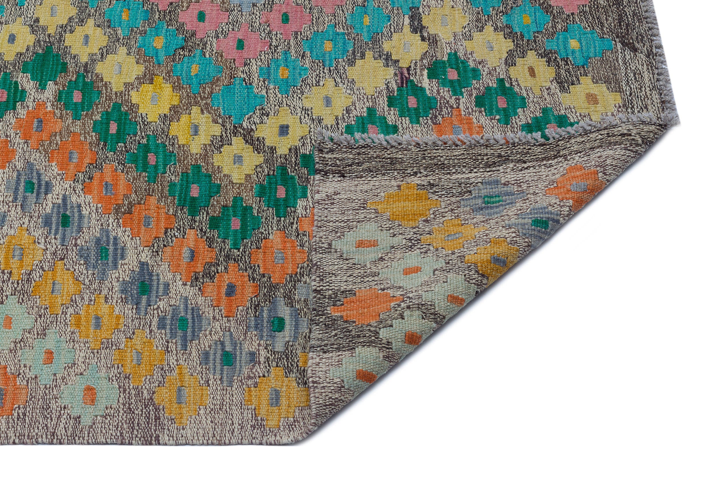 Naturel Over Dyed Kandahar Rug 5'11'' x 8'0'' ft 180 x 244 cm