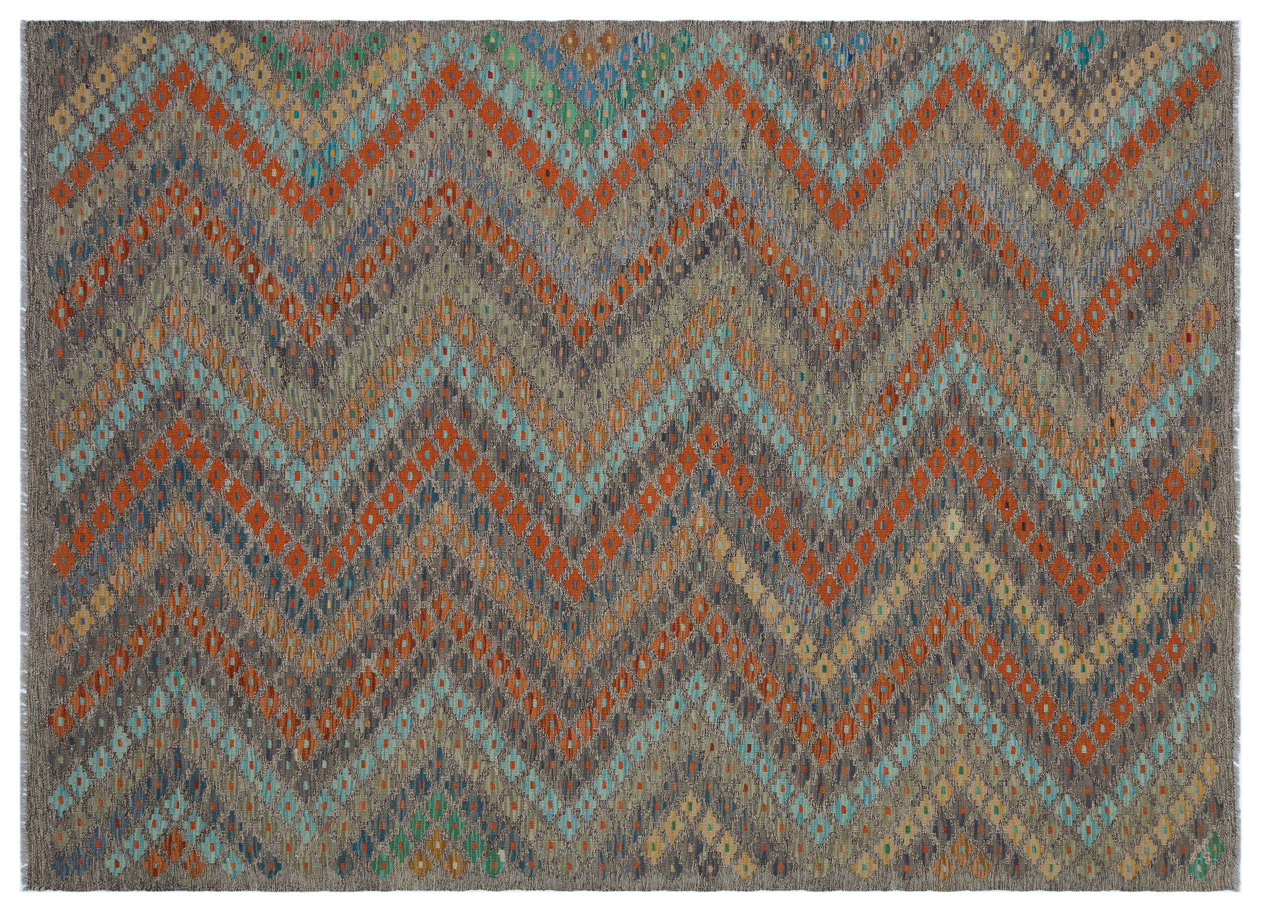 Naturel Over Dyed Kandahar Rug 5'12'' x 8'1'' ft 182 x 246 cm